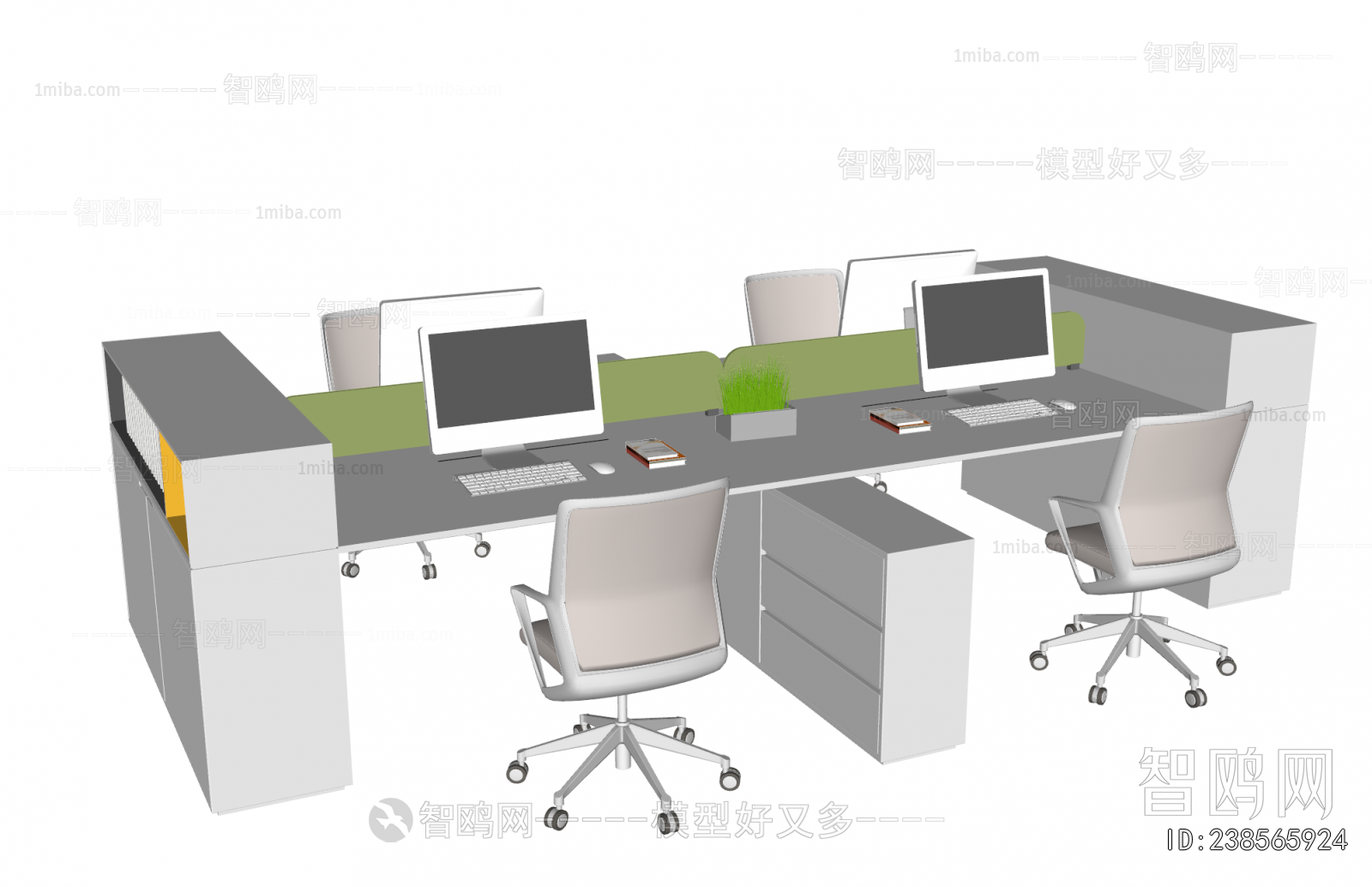 Modern Office Desk And Chair
