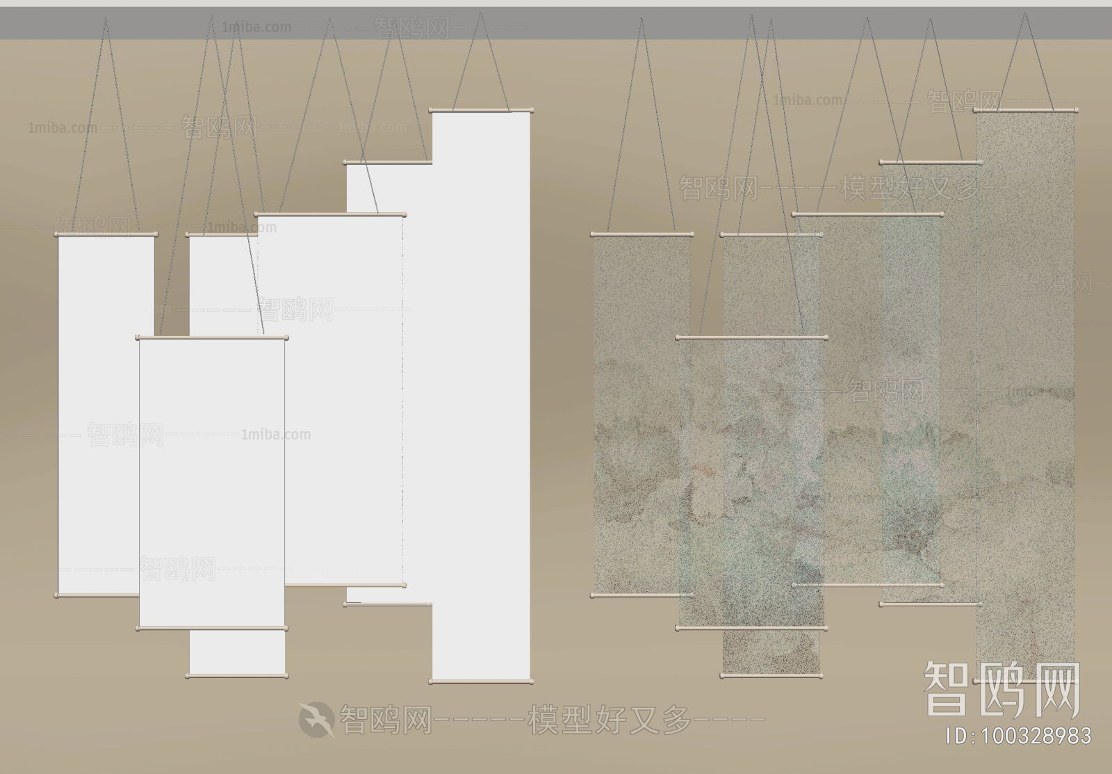 New Chinese Style The Curtain