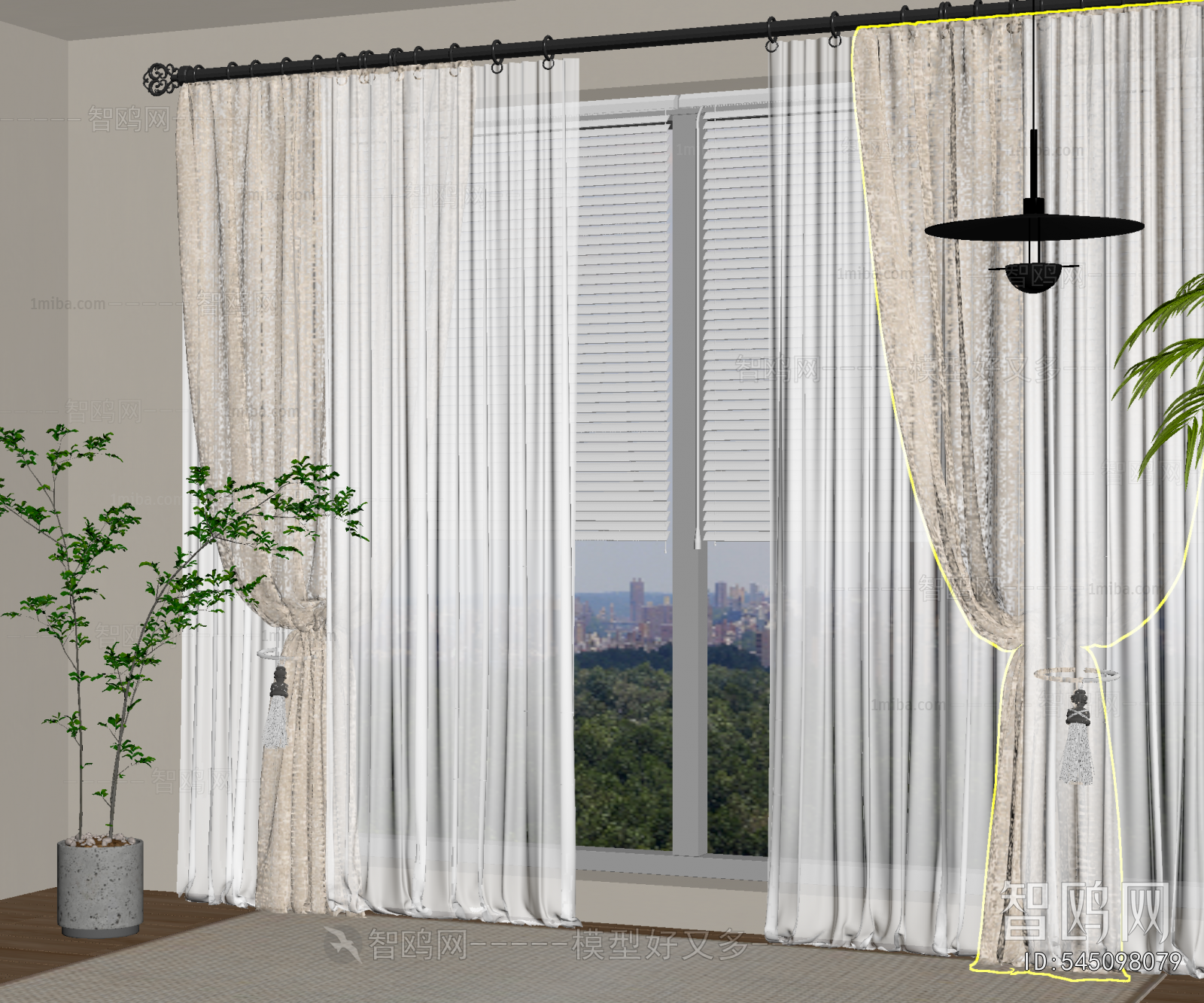 Modern The Curtain