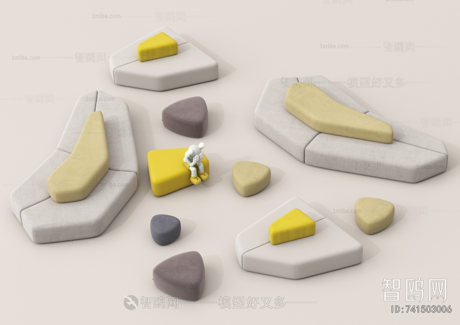 Modern Card Seat Sofa