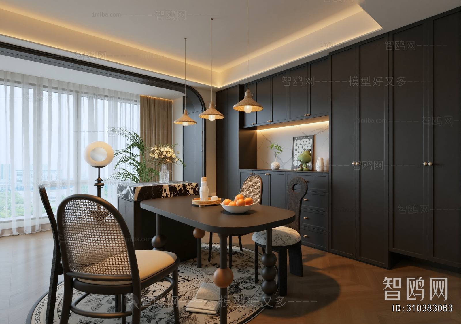 French Style Dining Room