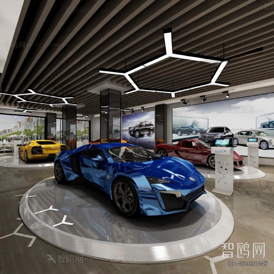 Modern Automobile 4S Shop