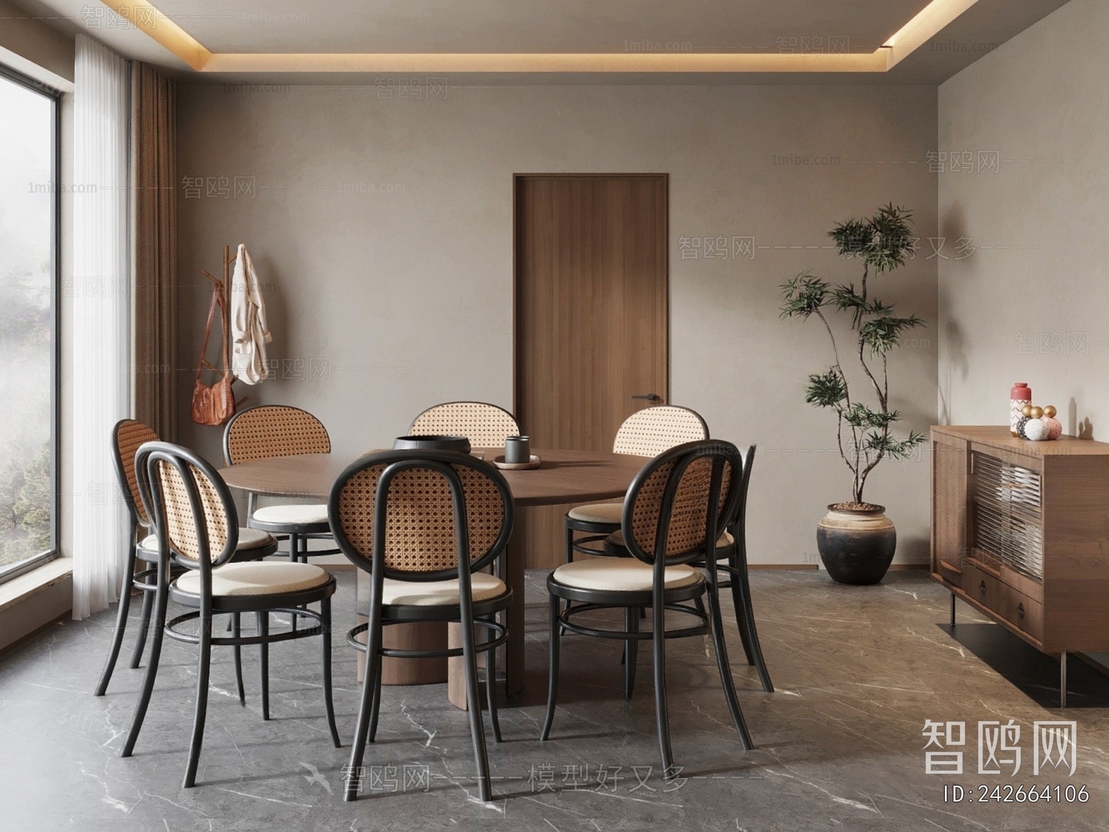 Wabi-sabi Style Restaurant Box