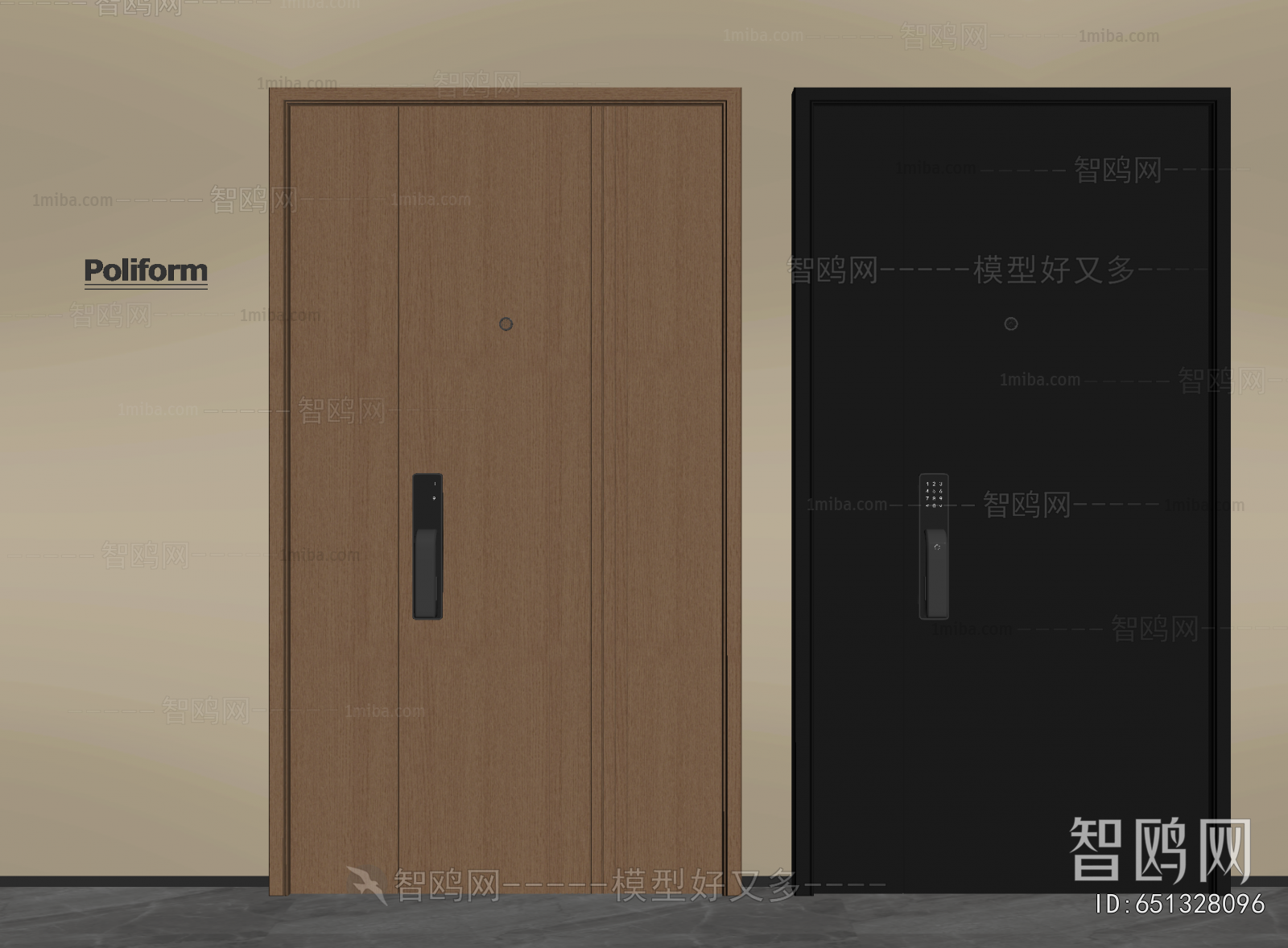 Modern Entrance Door