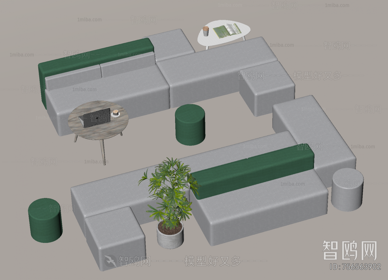 Modern Card Seat Sofa