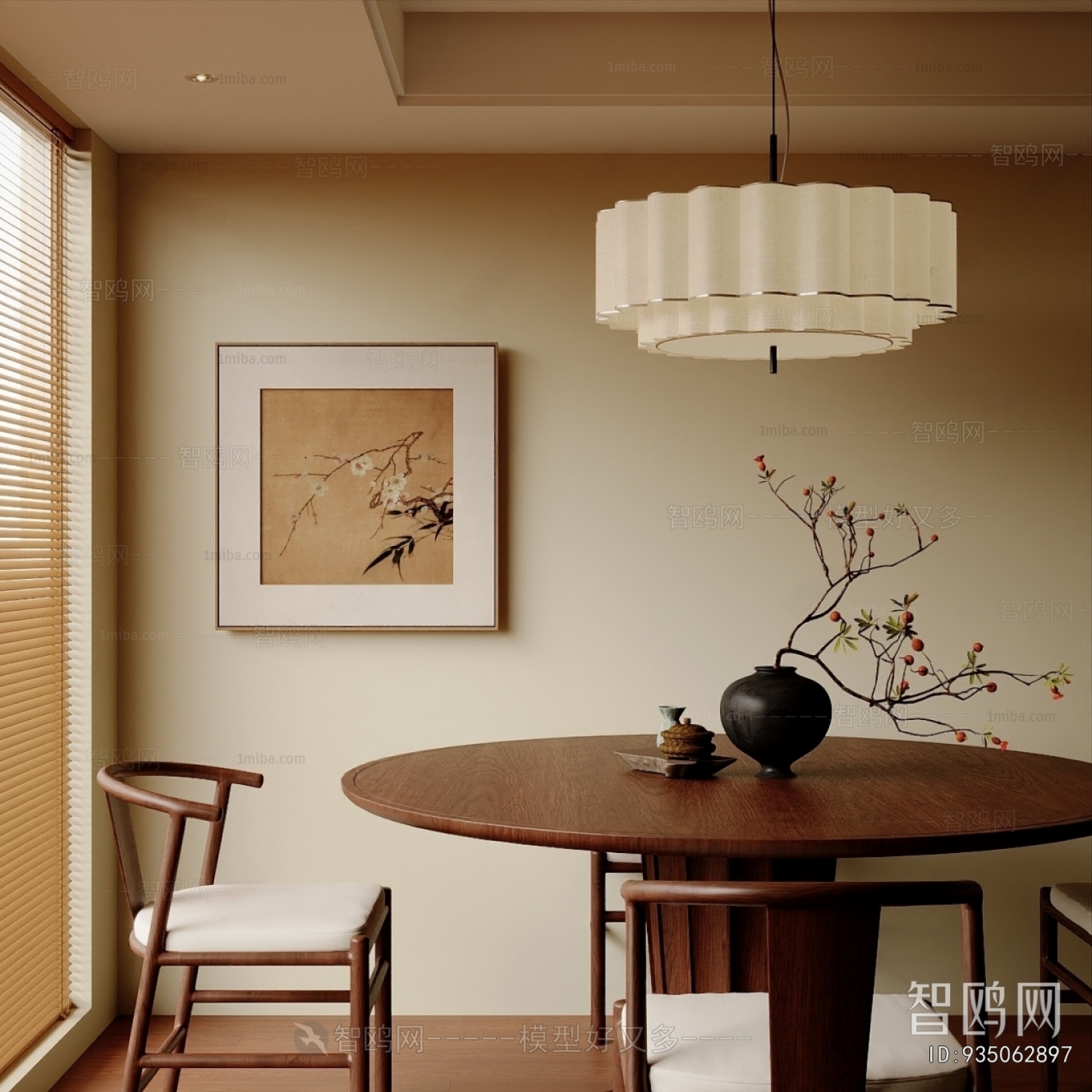 New Chinese Style Dining Room