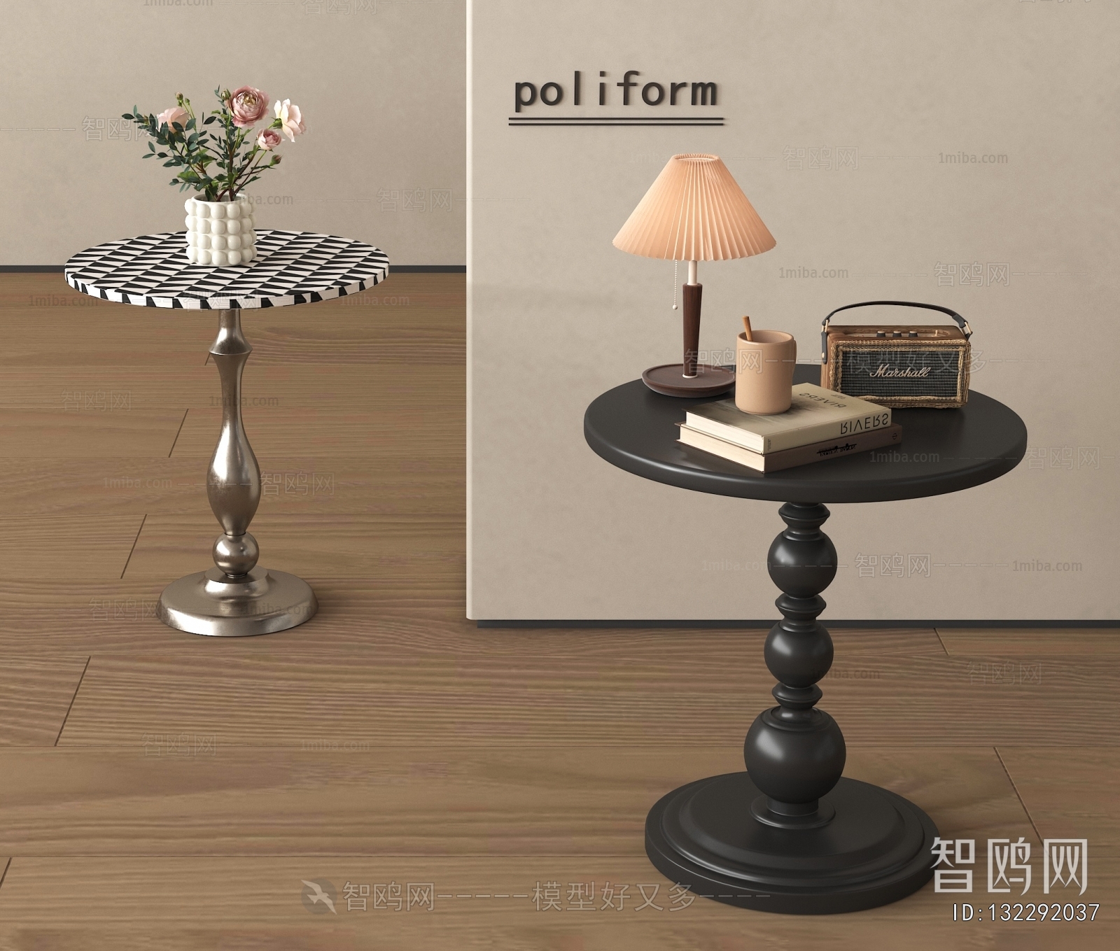 American Style Side Table/corner Table