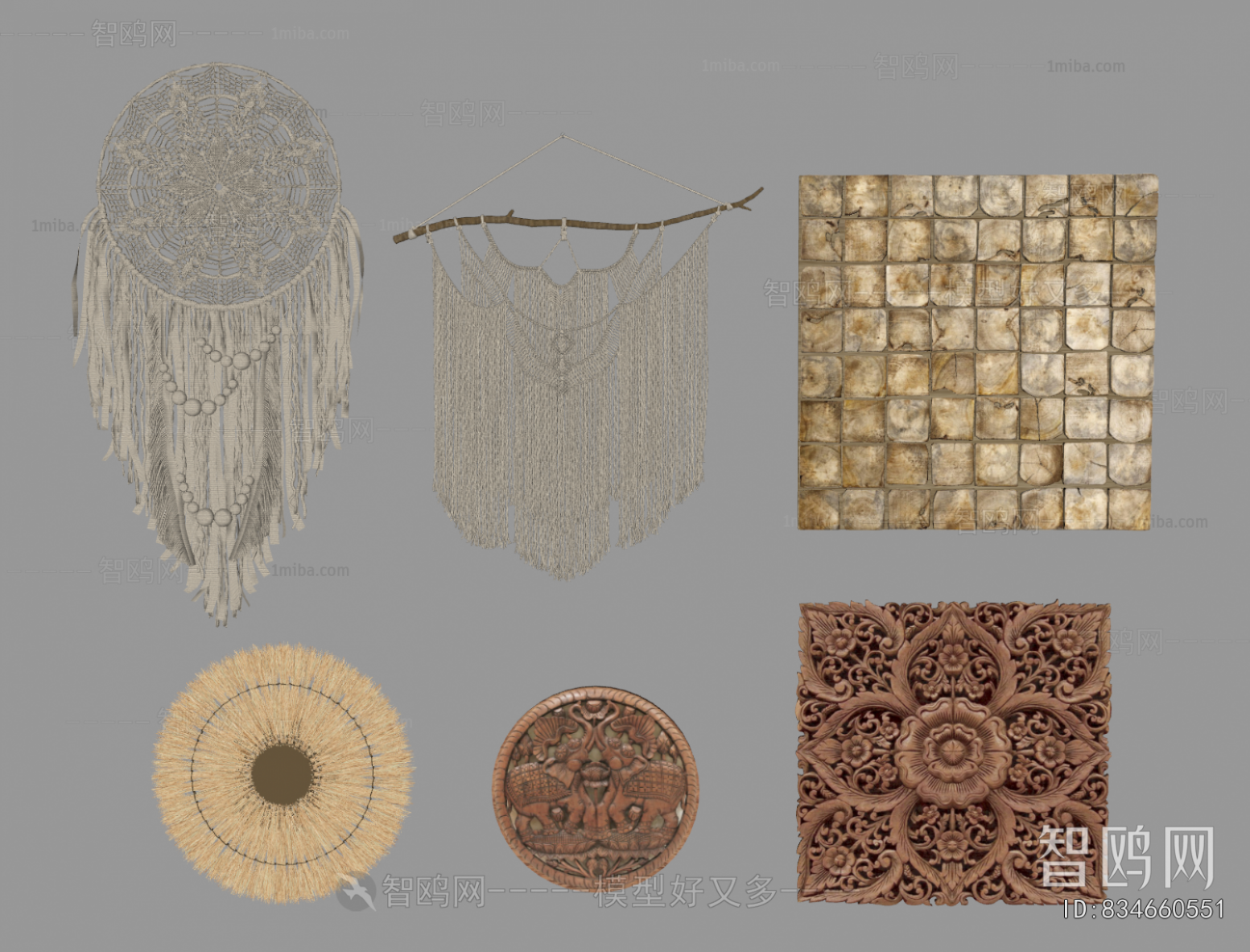 Wabi-sabi Style Wall Decoration