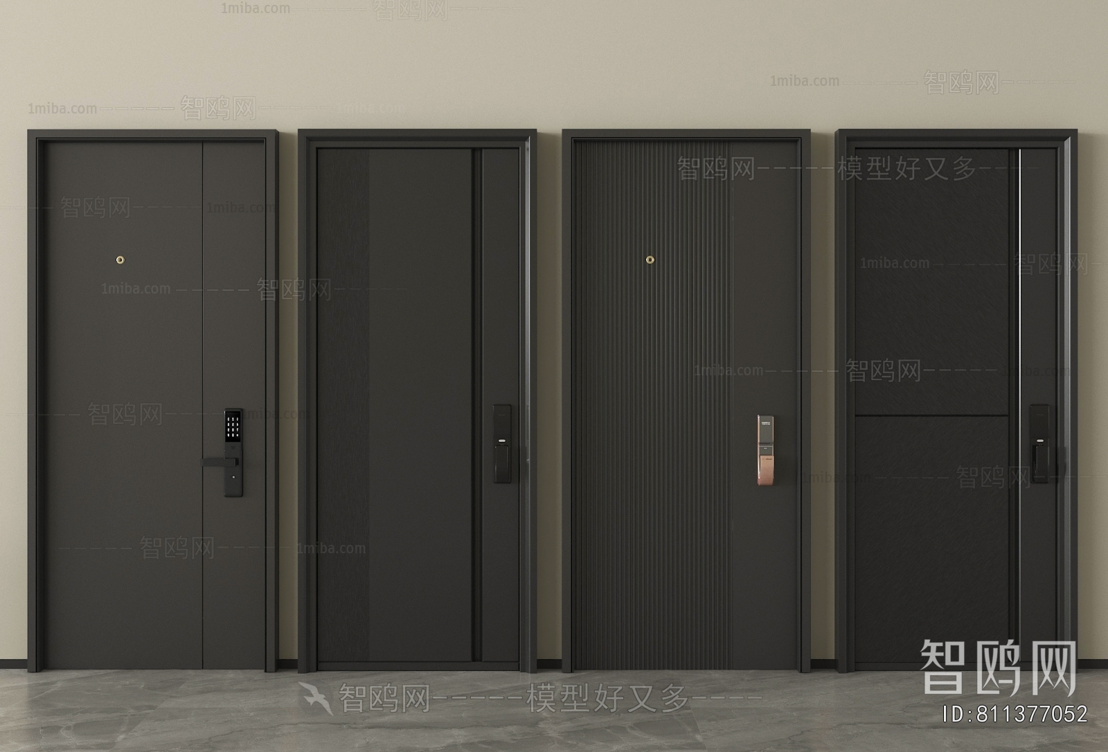 Modern Entrance Door