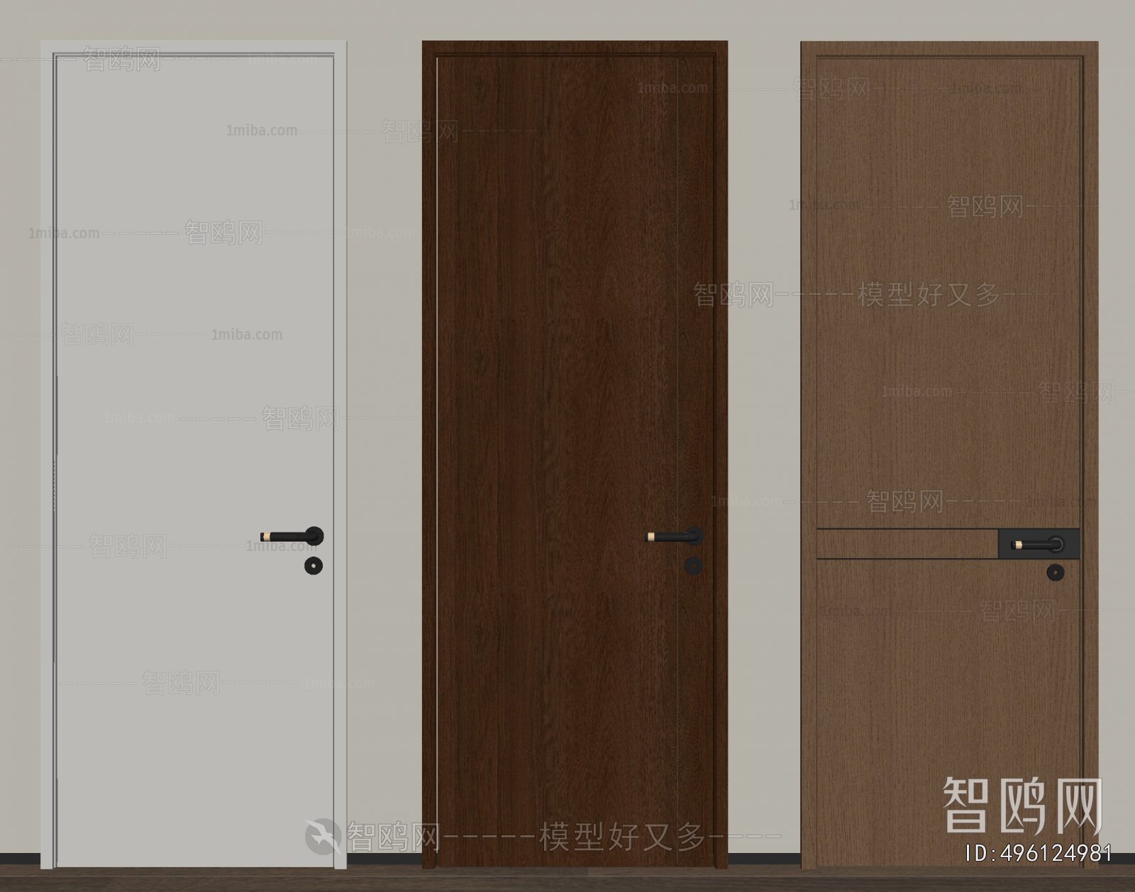 Modern Single Door