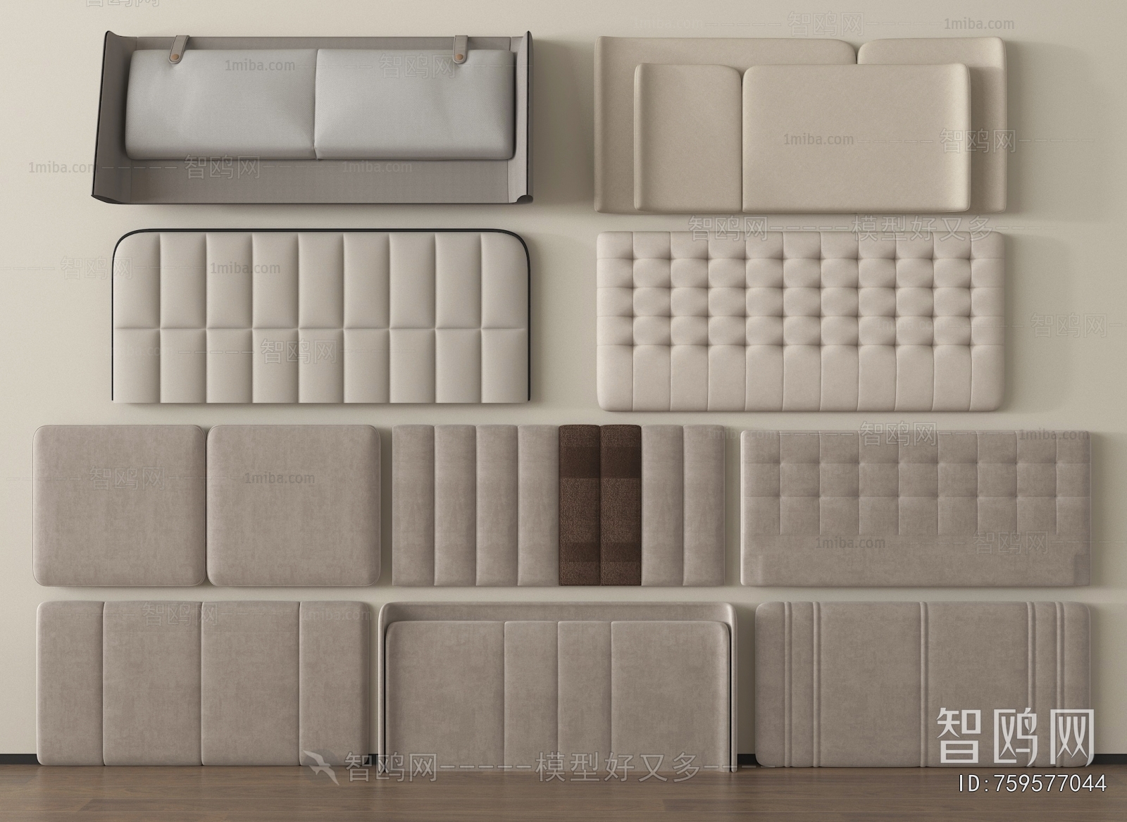 Modern Bedhead Back Rest