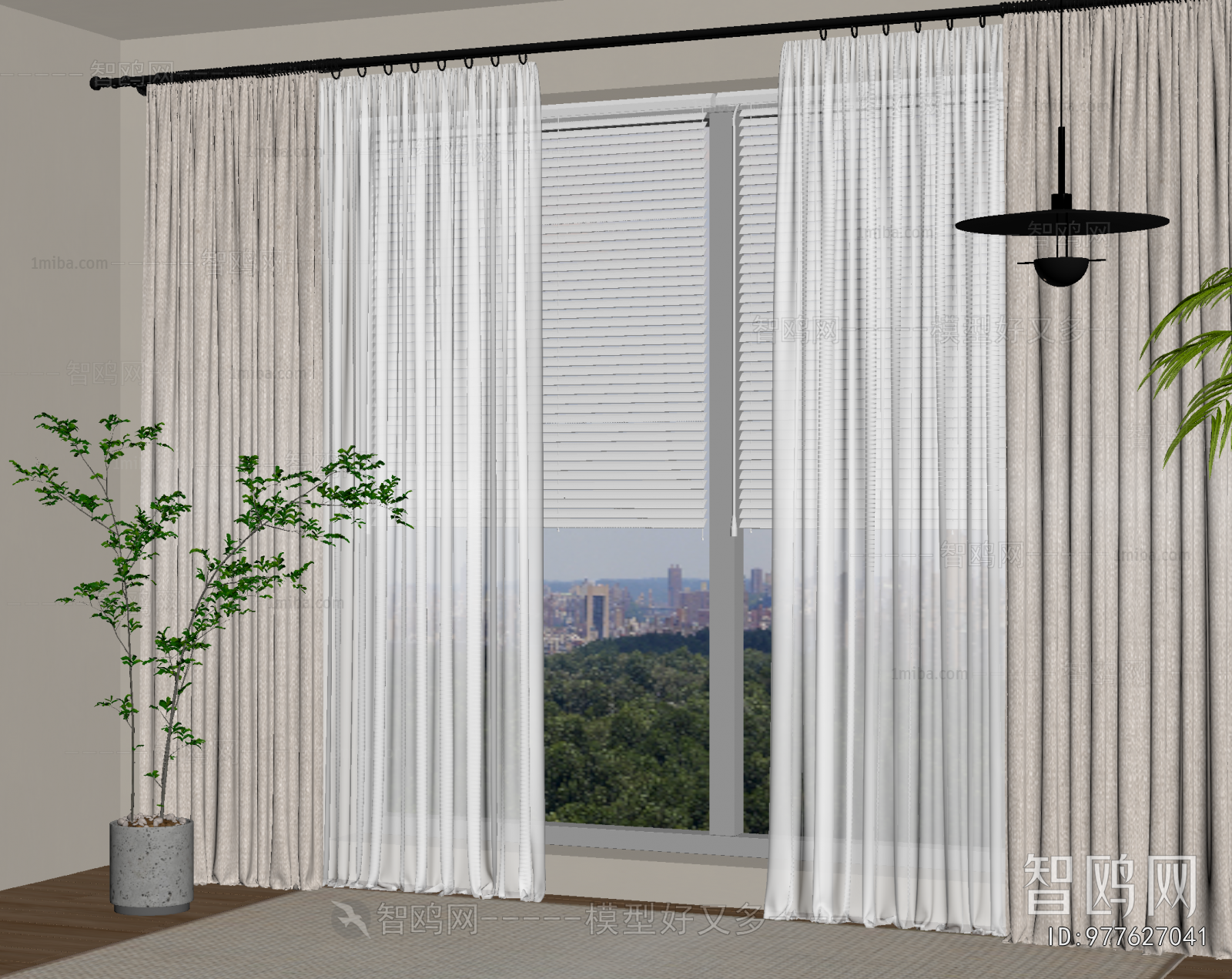 Modern The Curtain
