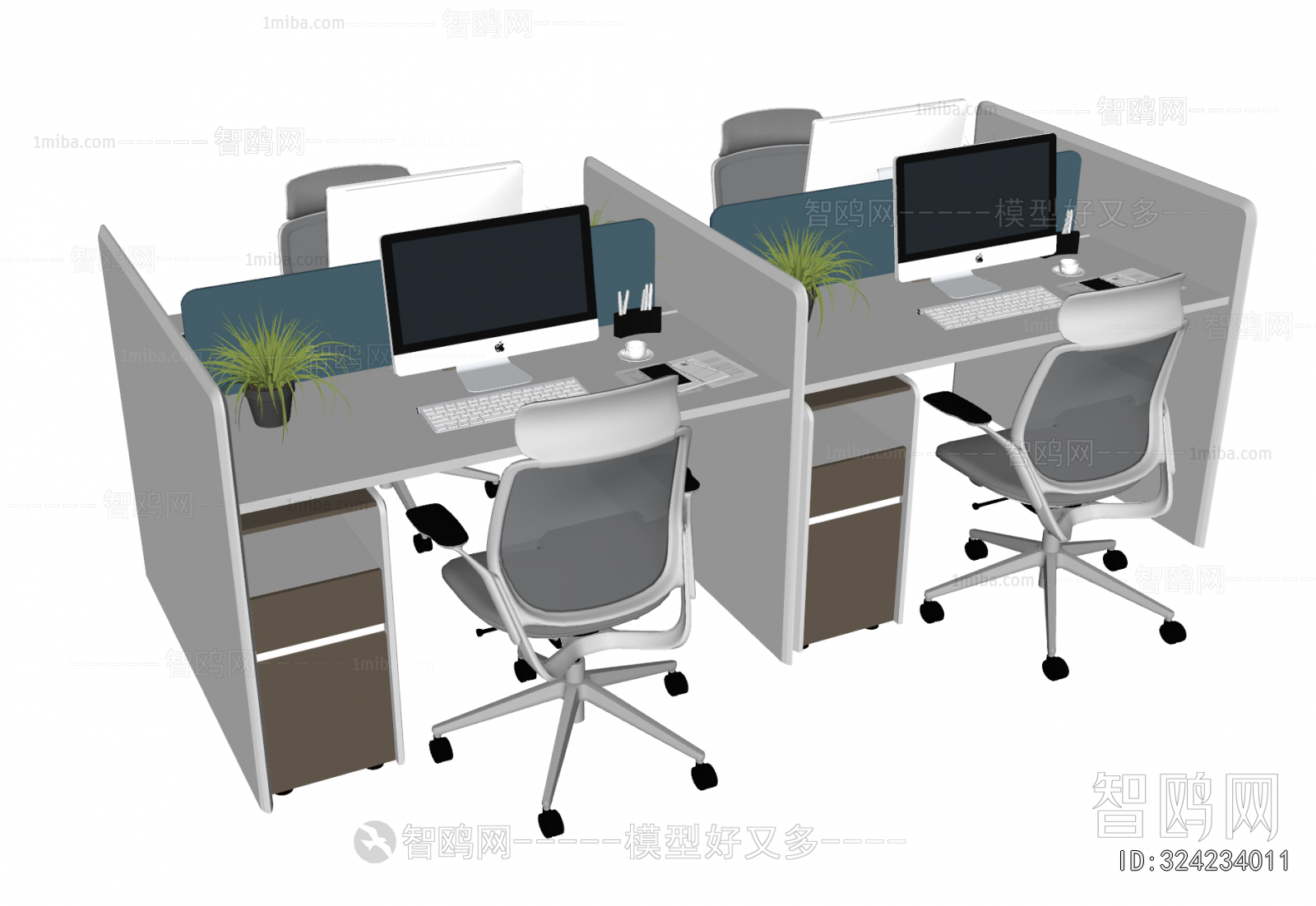 Modern Office Desk And Chair