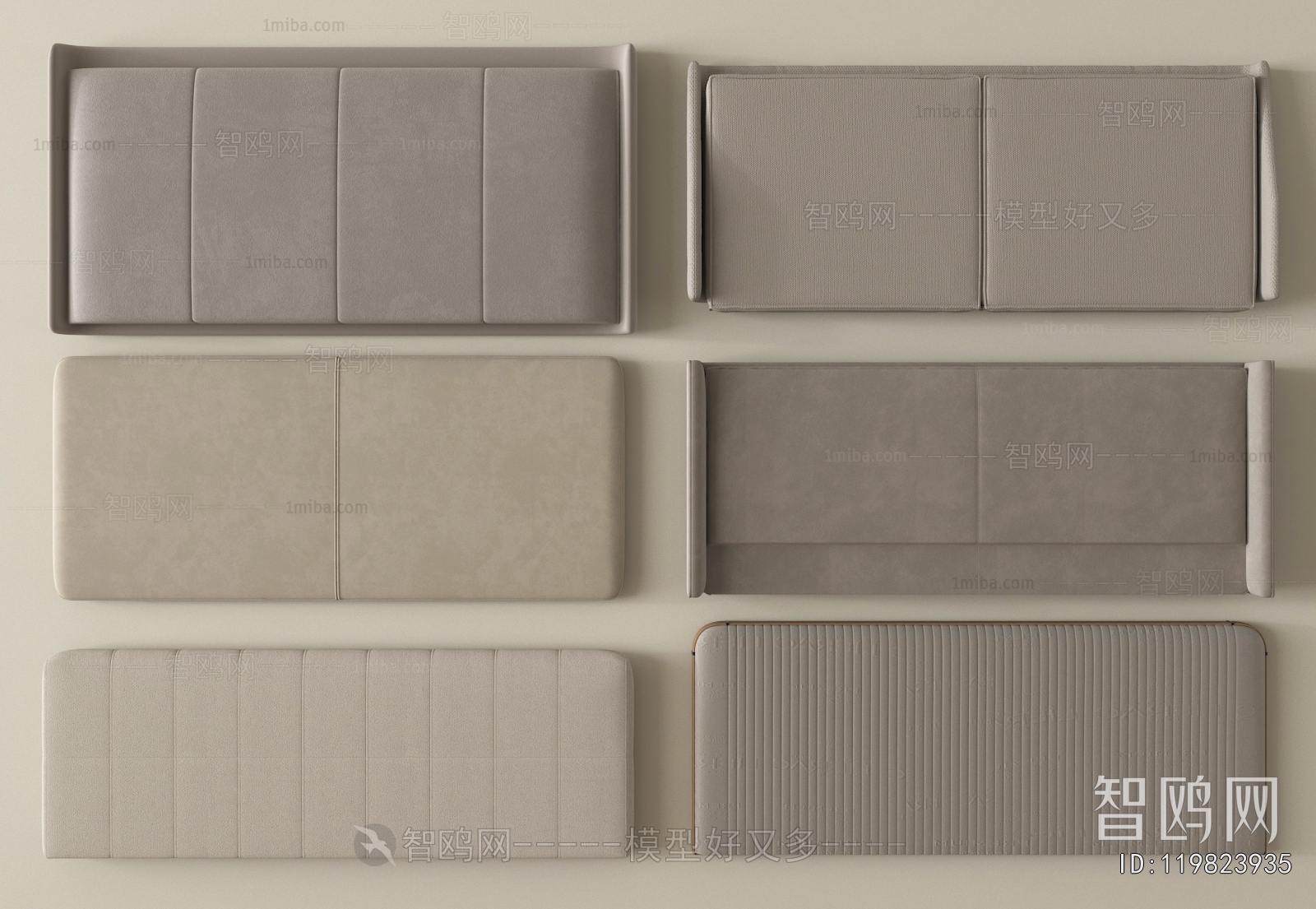 Modern Bedhead Back Rest