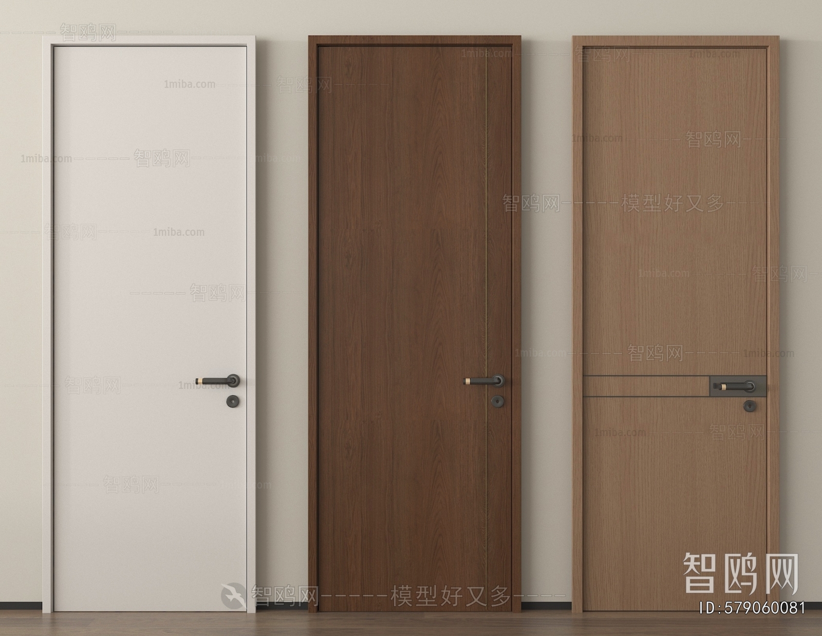 Modern Single Door