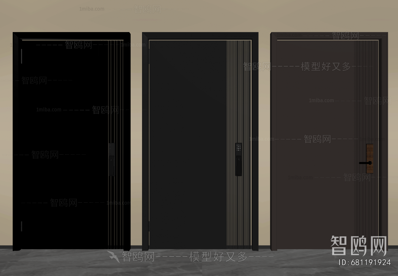 Modern Entrance Door