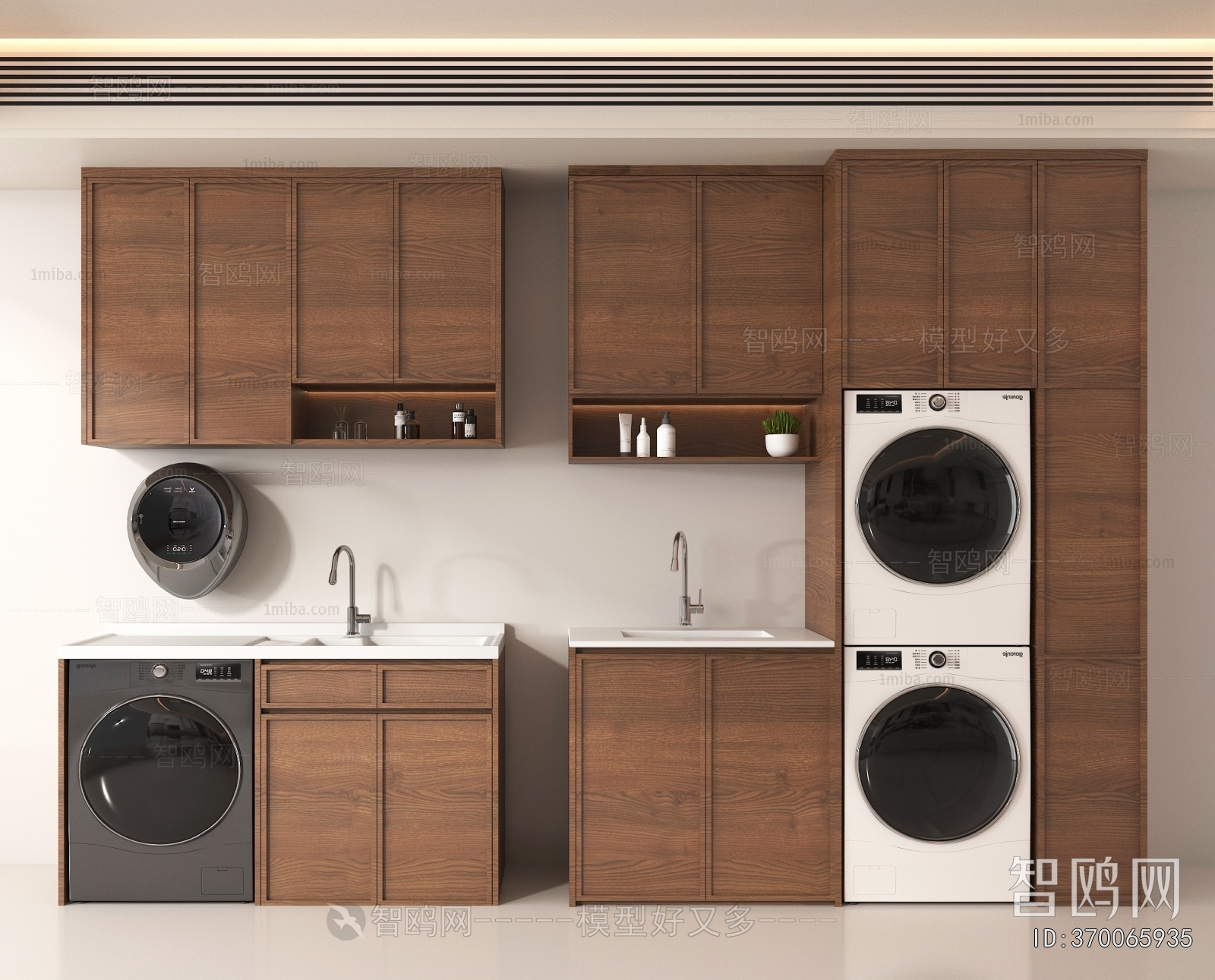 Modern Laundry Cabinet