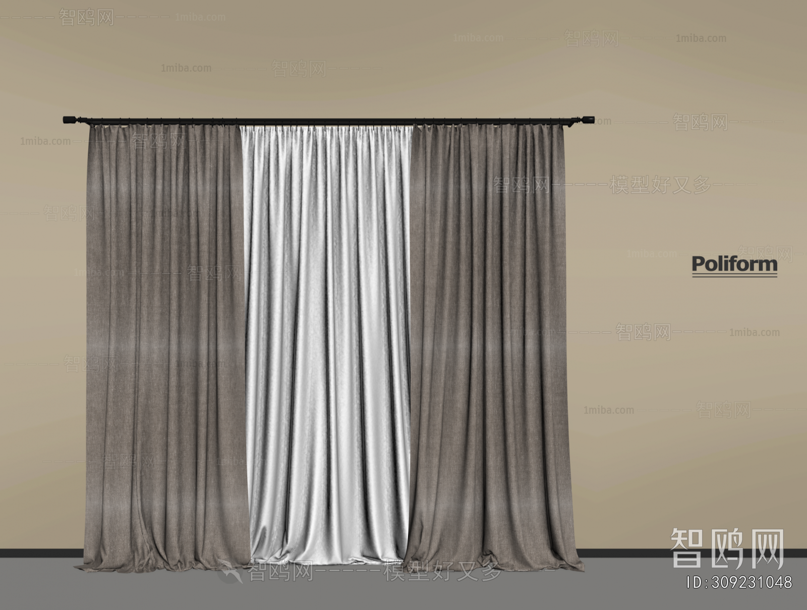 Modern The Curtain