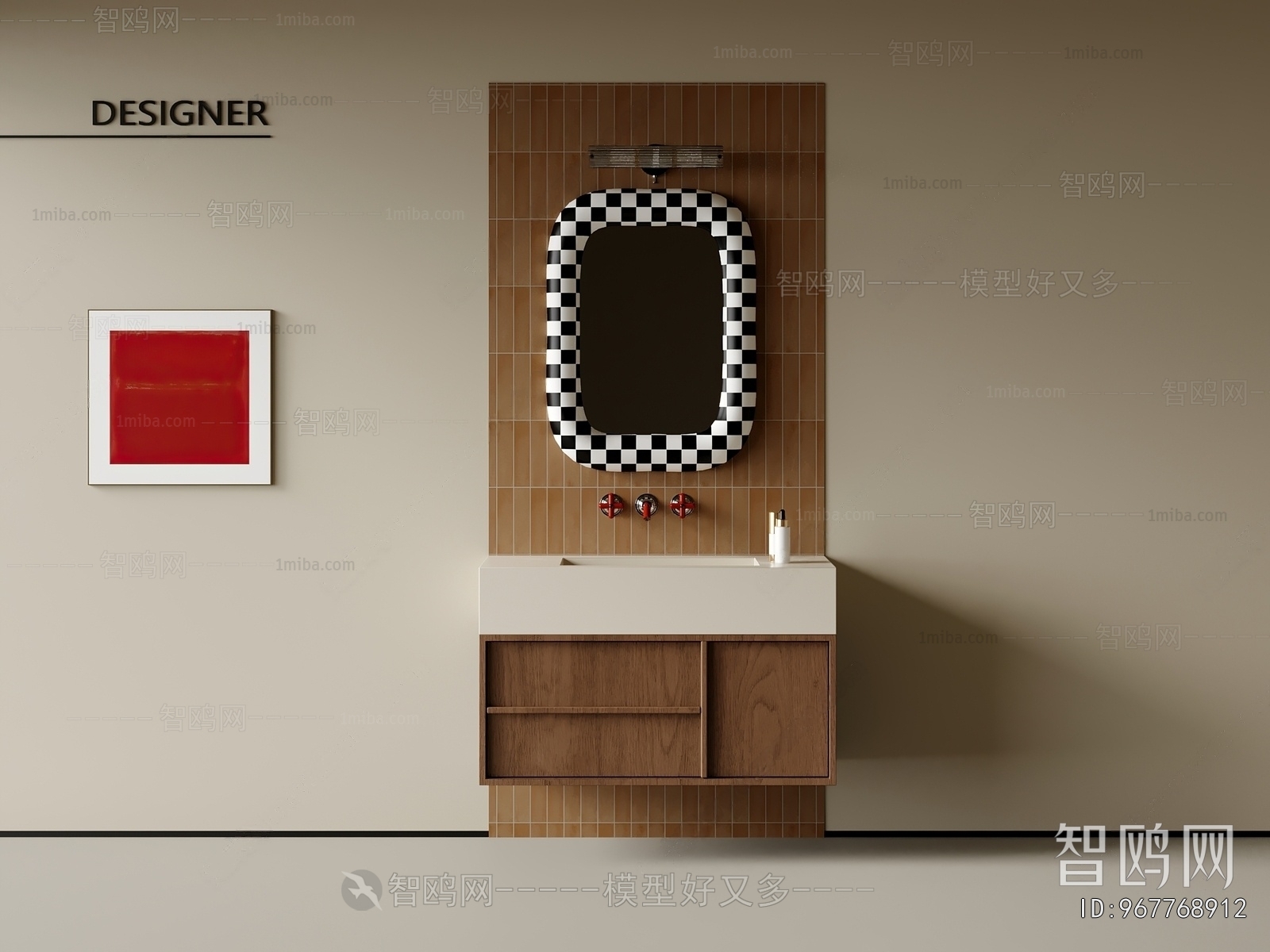 Modern Bathroom Cabinet