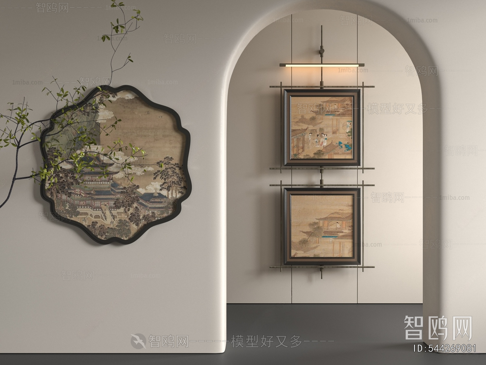 New Chinese Style Picture Frame