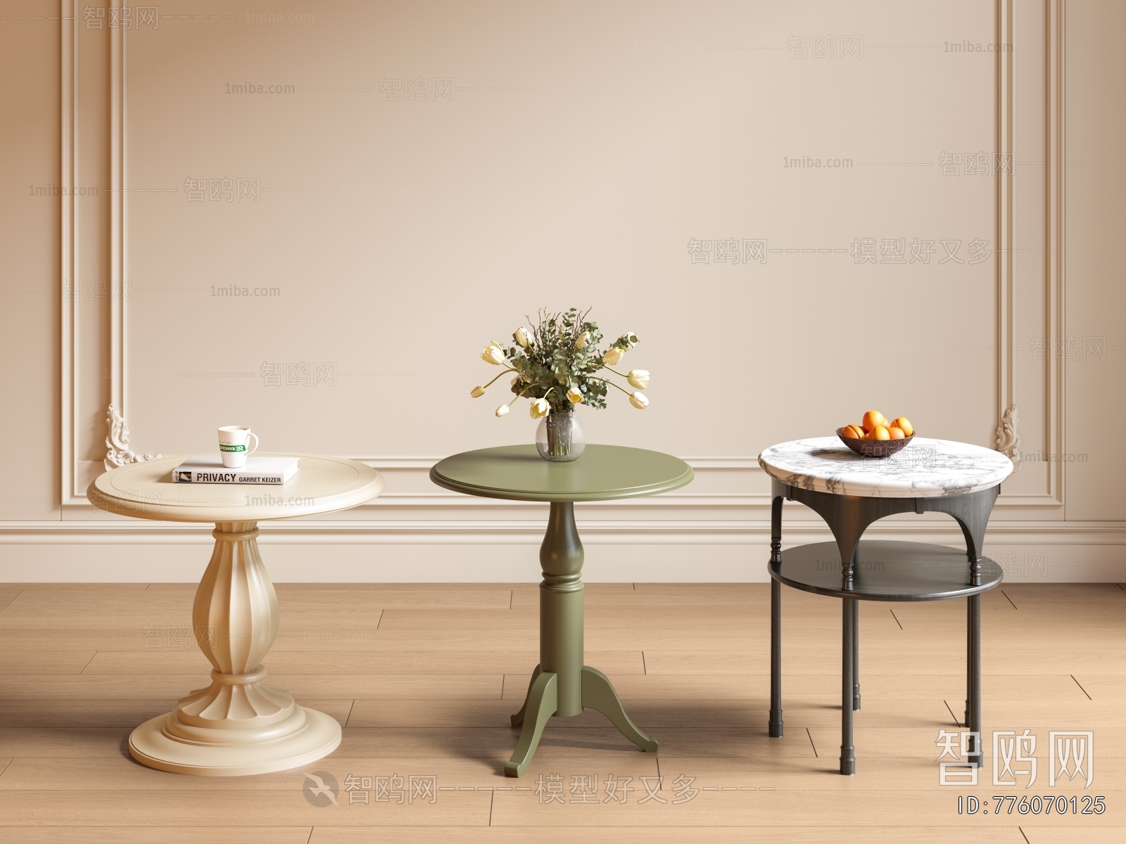 French Style Side Table/corner Table