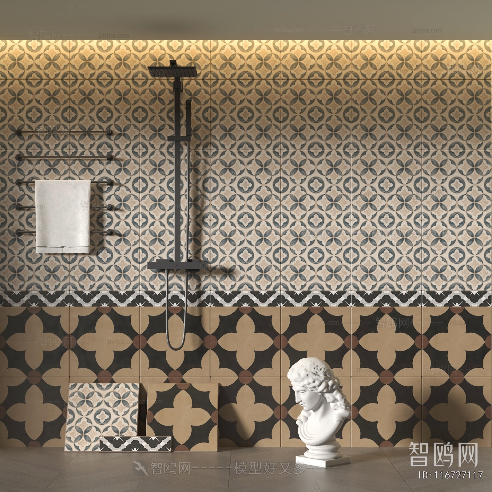 French Style Wall/floor/ceiling