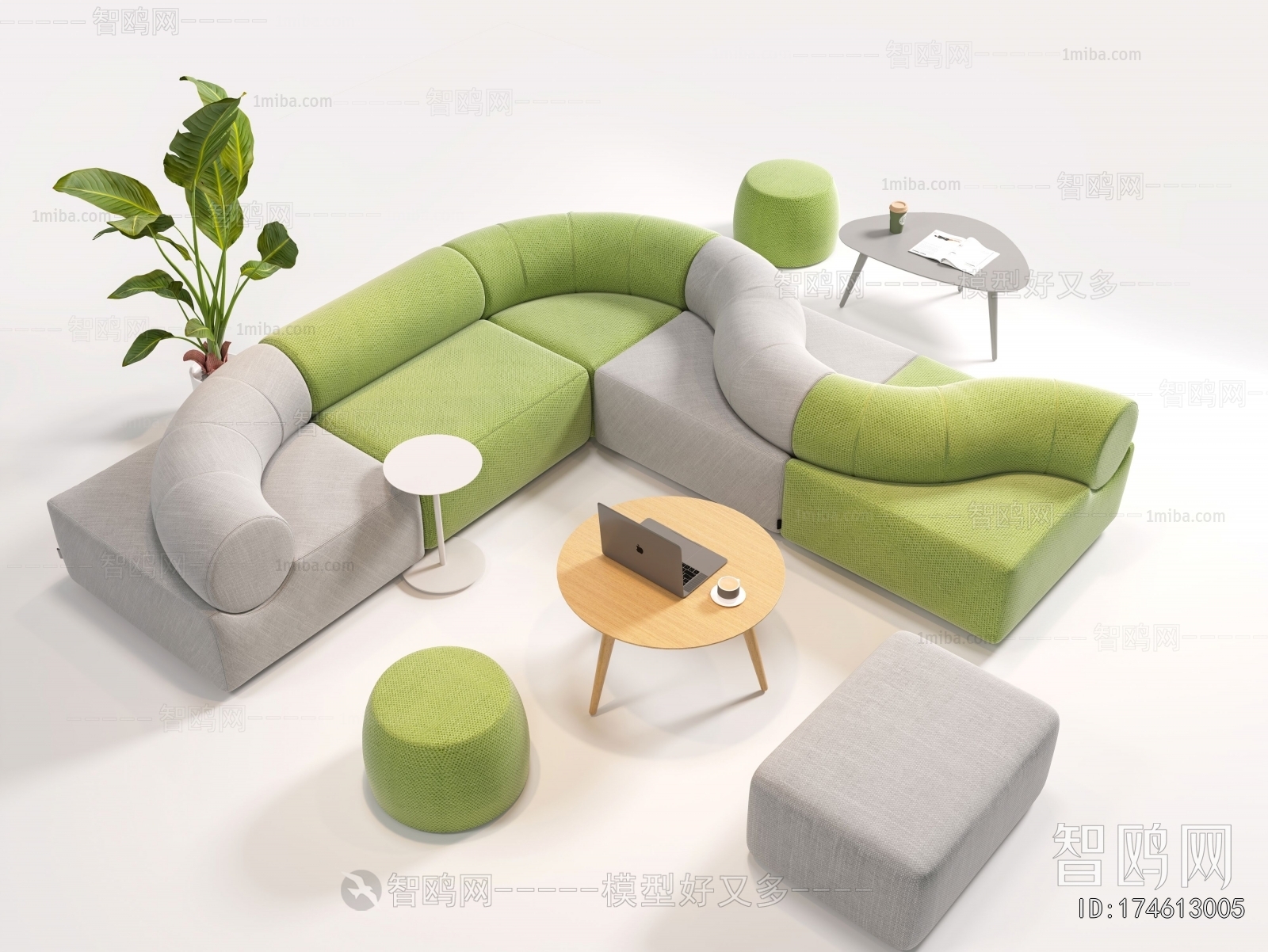 Modern Card Seat Sofa