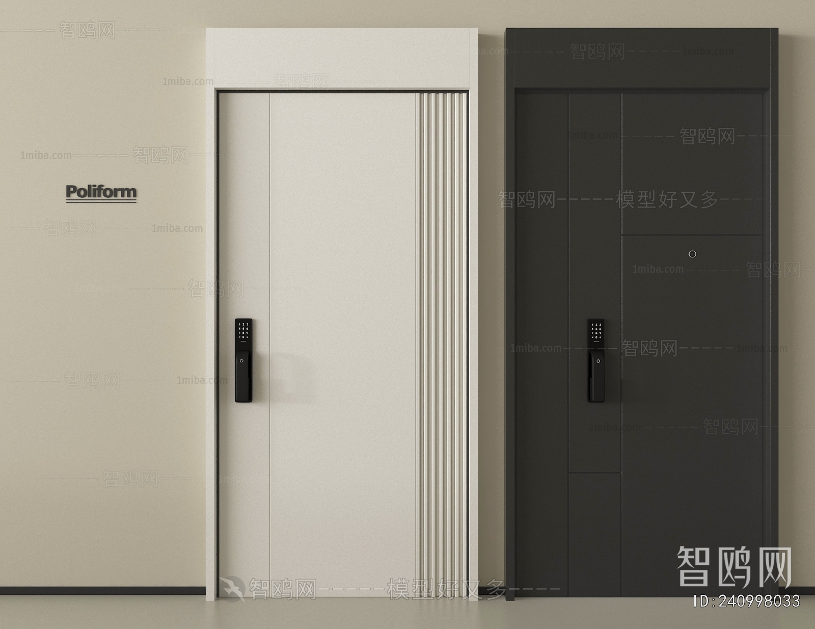 Modern Entrance Door