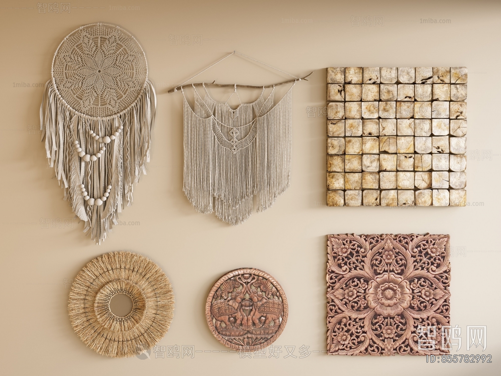 Wabi-sabi Style Wall Decoration