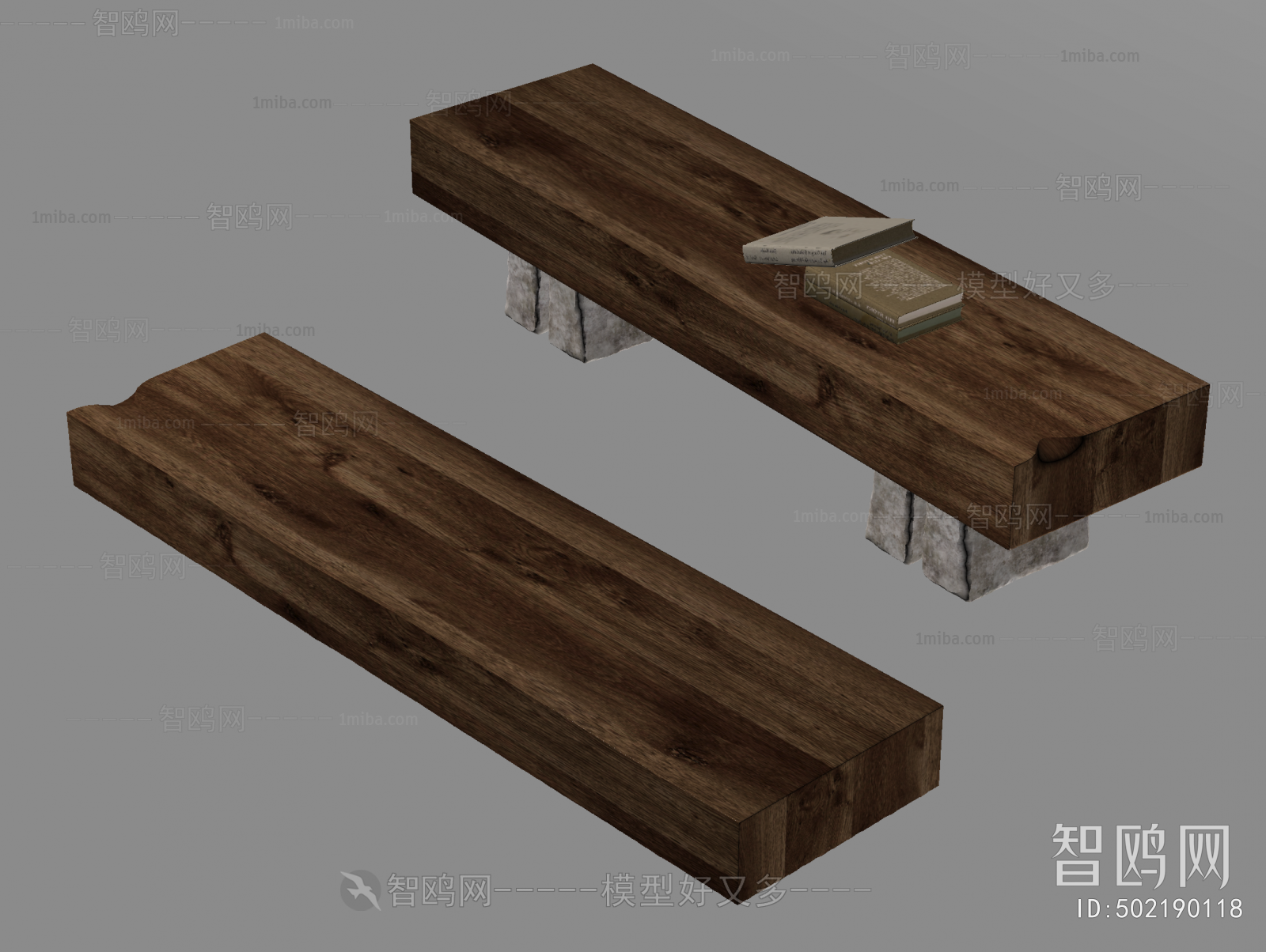 Wabi-sabi Style Stool