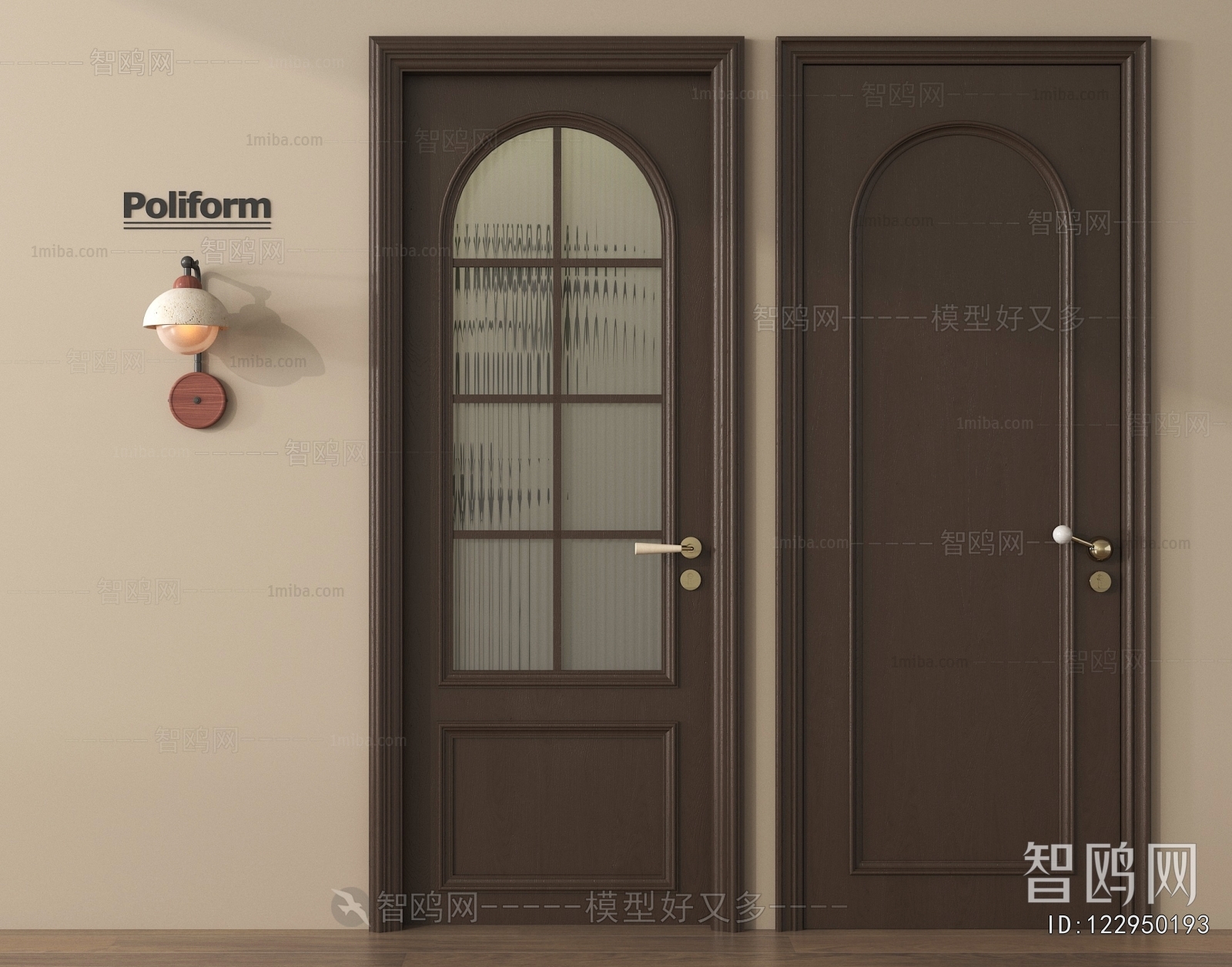 French Style Single Door