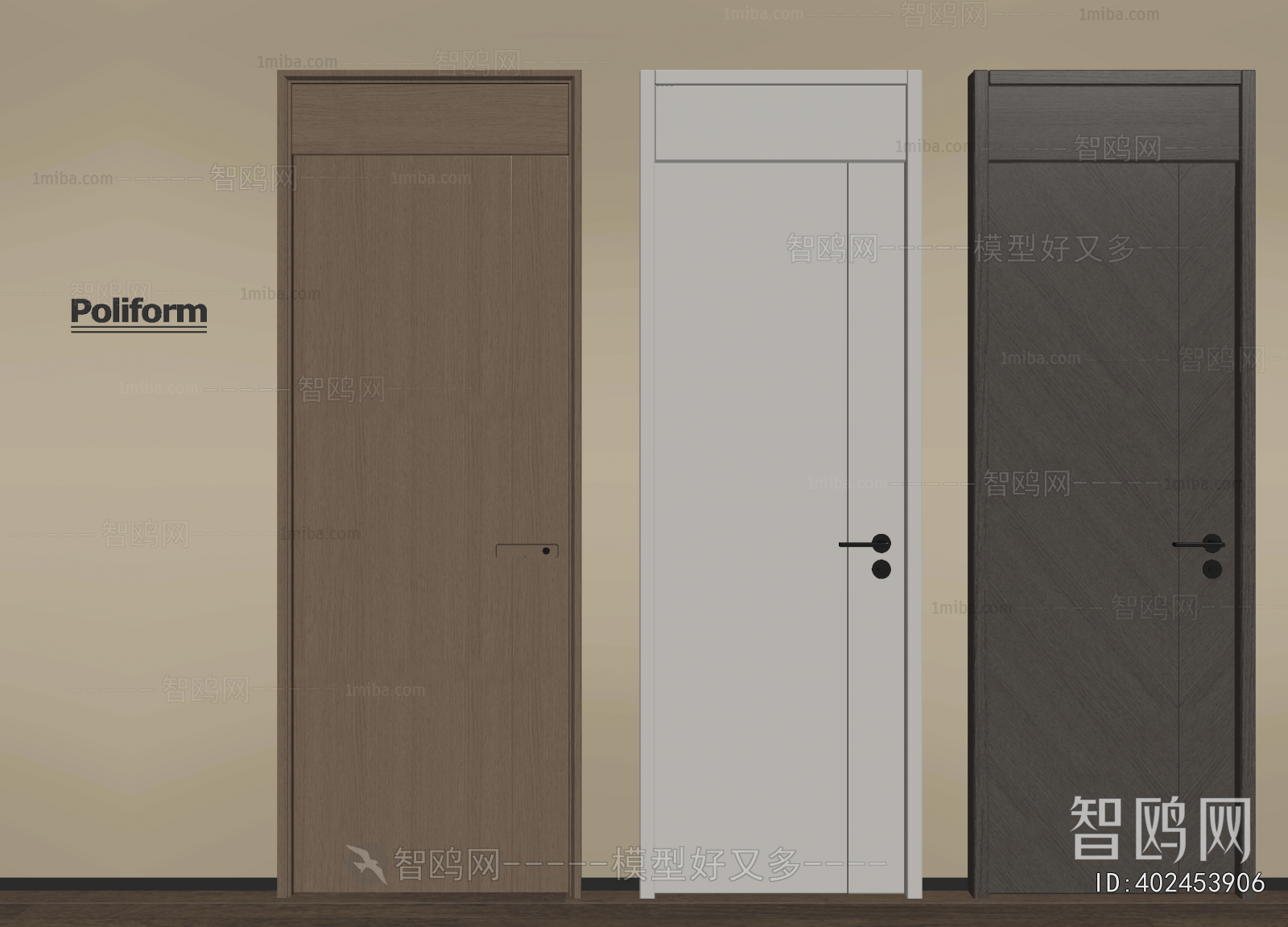 Modern Single Door