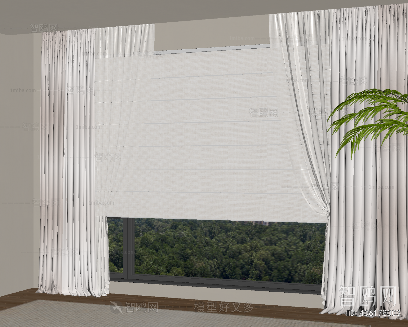Modern The Curtain