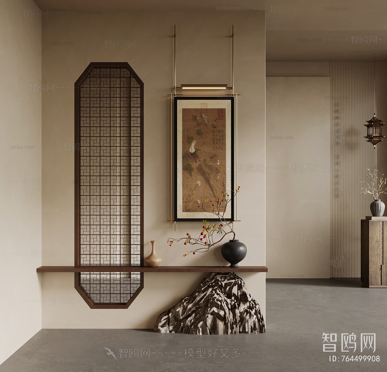 New Chinese Style Hallway