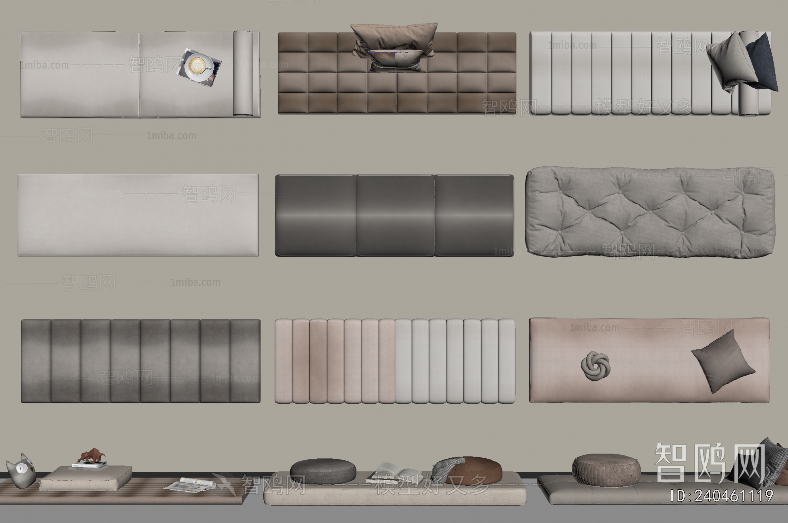 Modern Bedhead Back Rest