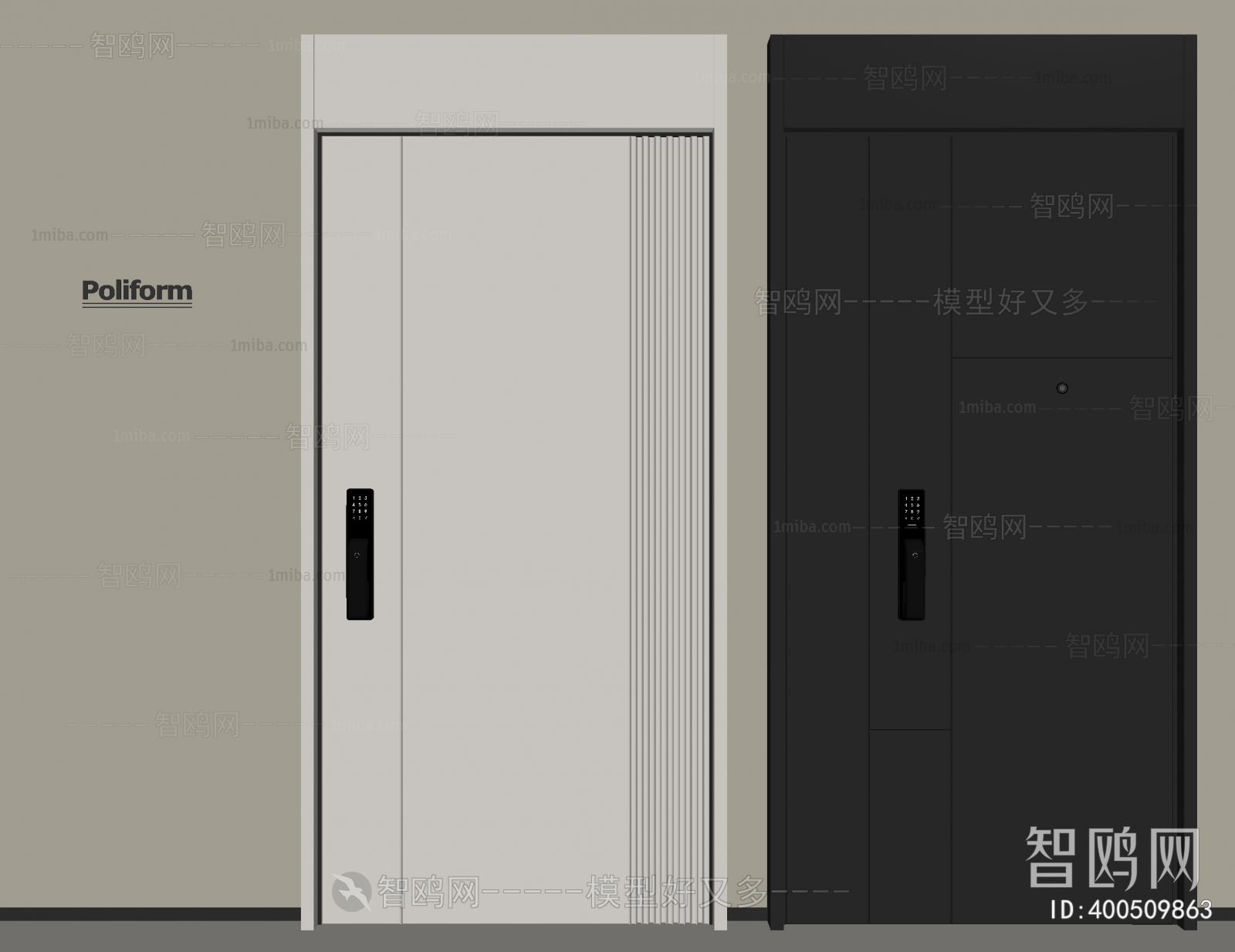 Modern Entrance Door