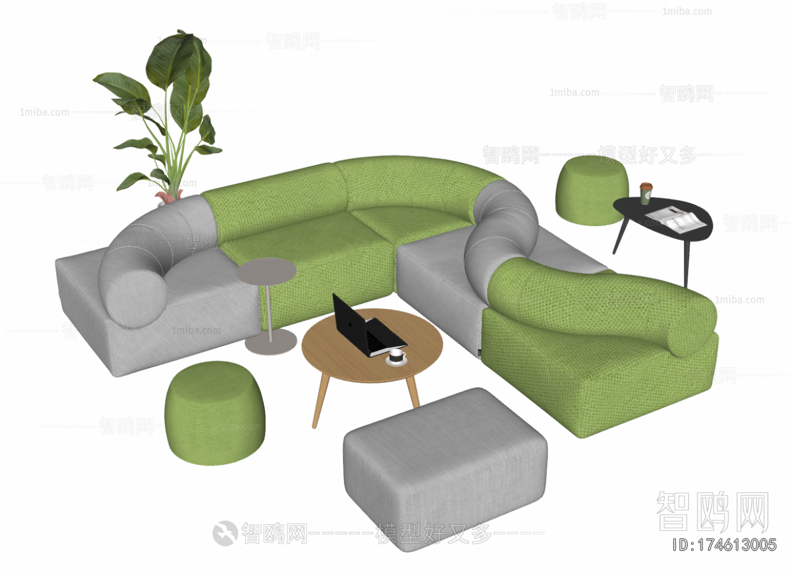 Modern Card Seat Sofa