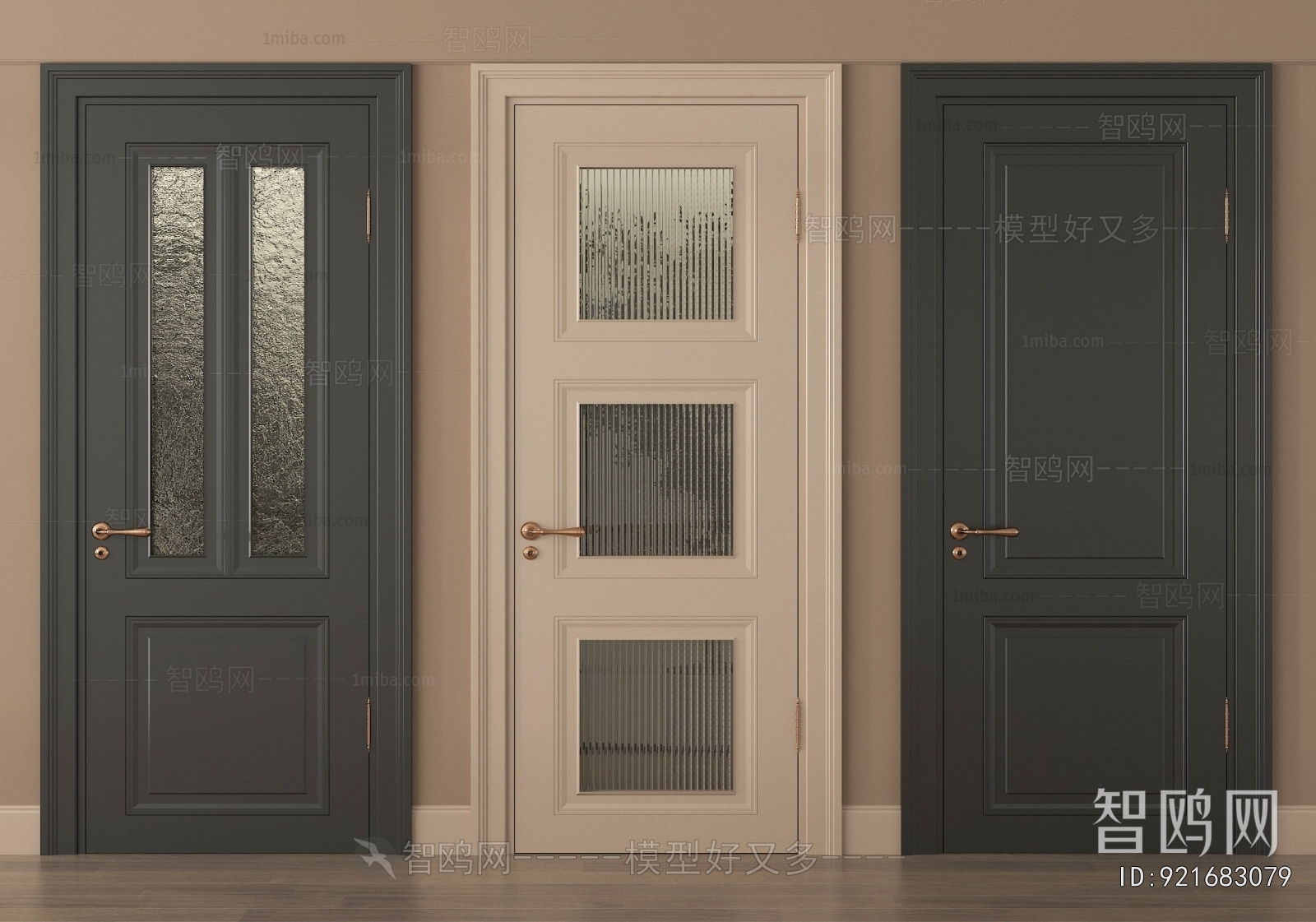 French Style Single Door