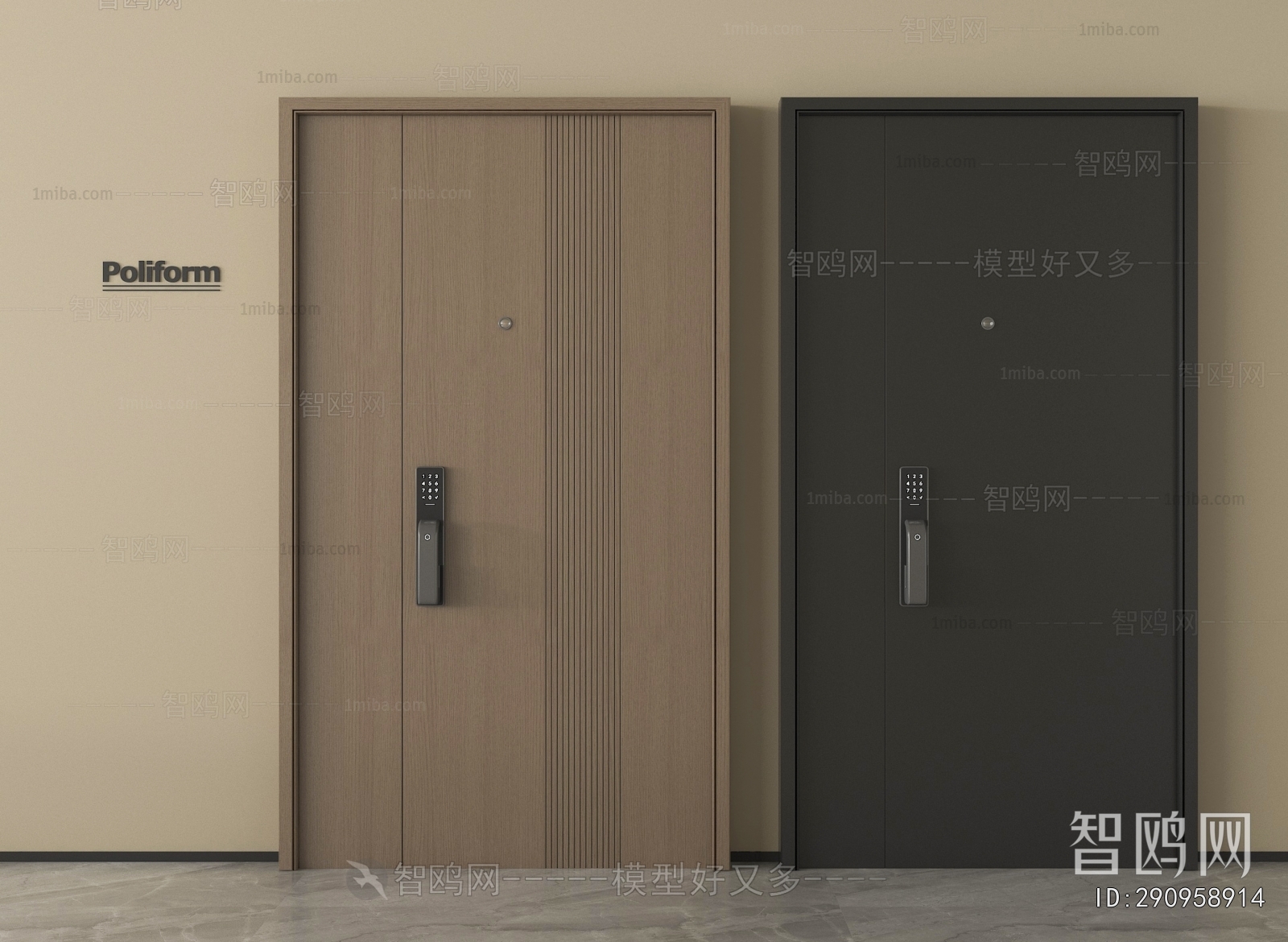 Modern Entrance Door