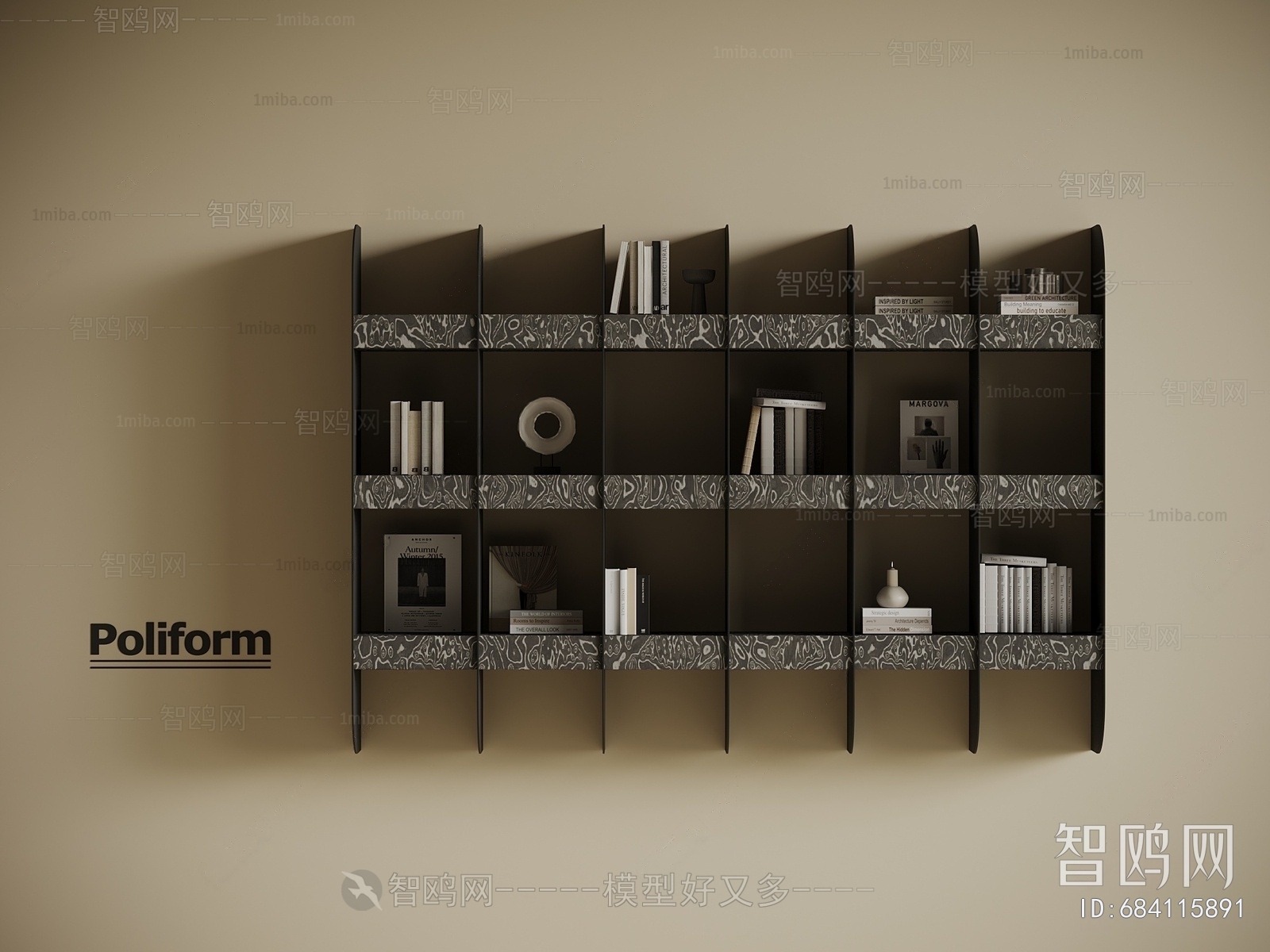 Modern Bookshelf