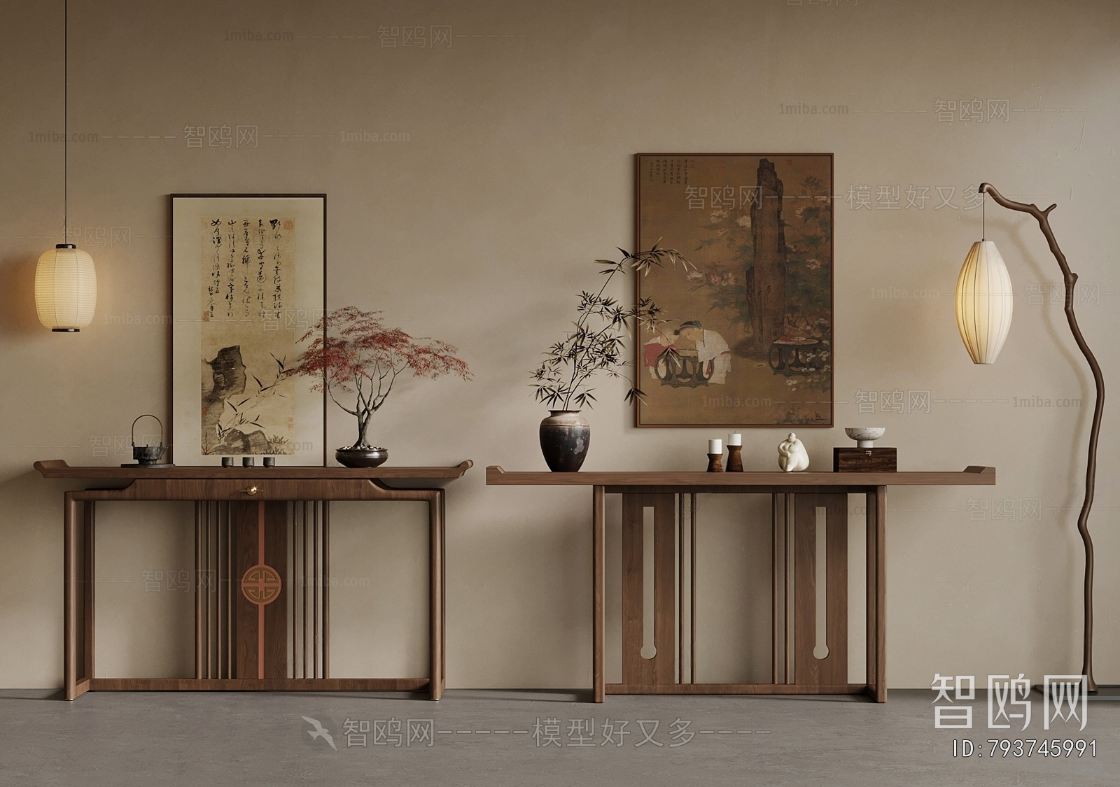 New Chinese Style Console