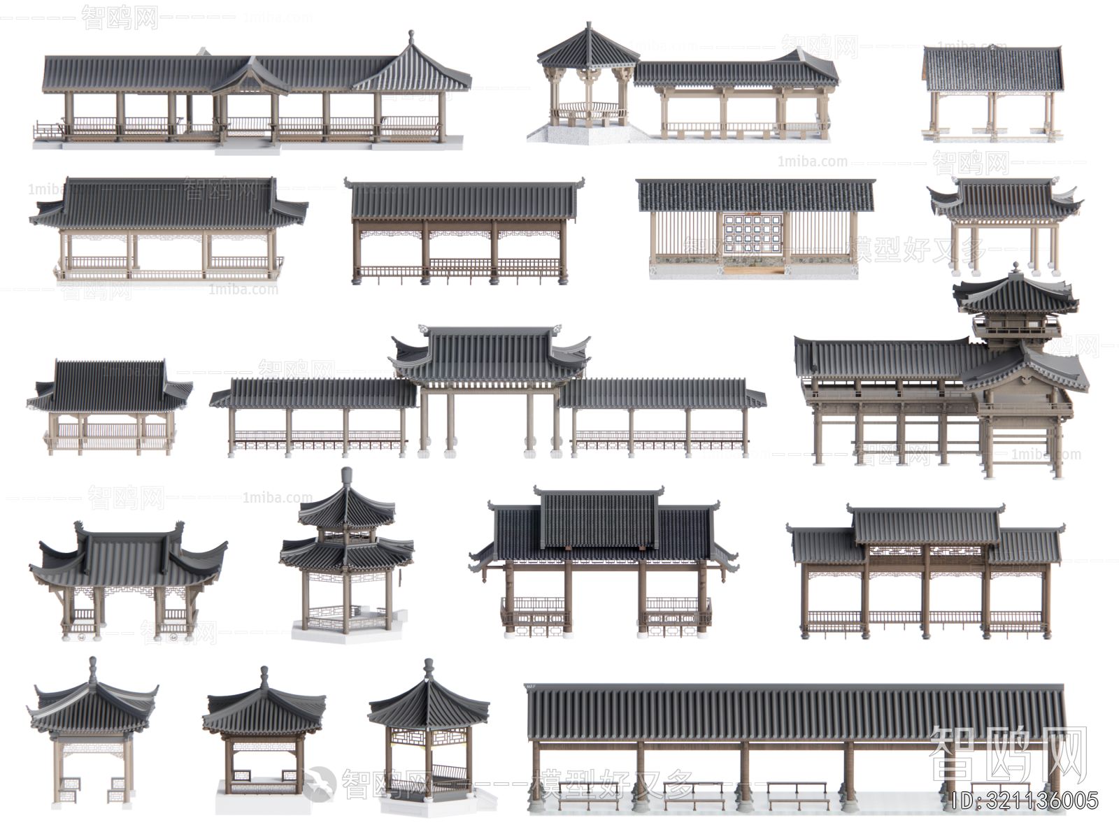 Chinese Style Gallery Frame