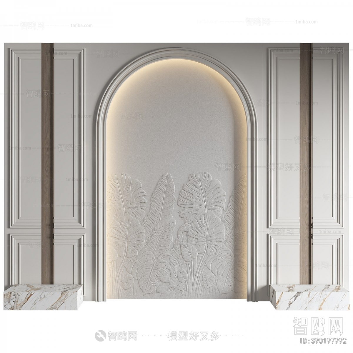 French Style TV Wall