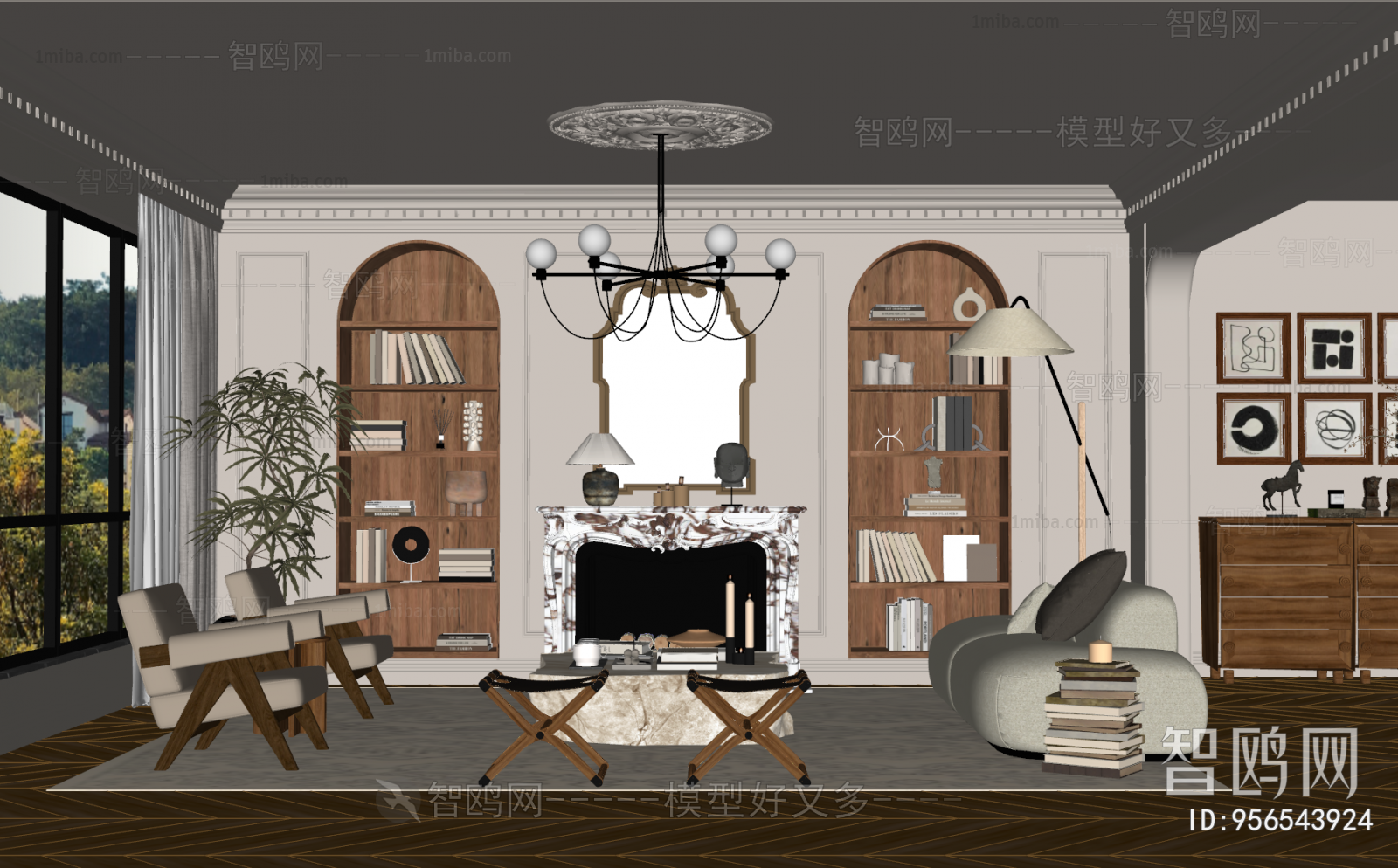 French Style A Living Room