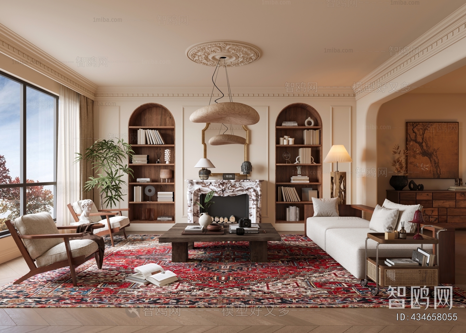 French Style A Living Room