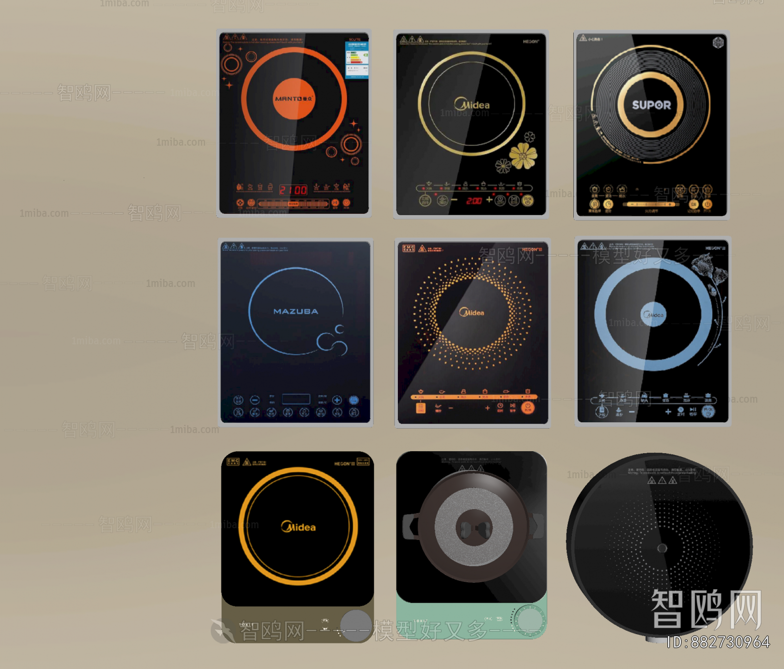 Modern Electric Kitchen Appliances