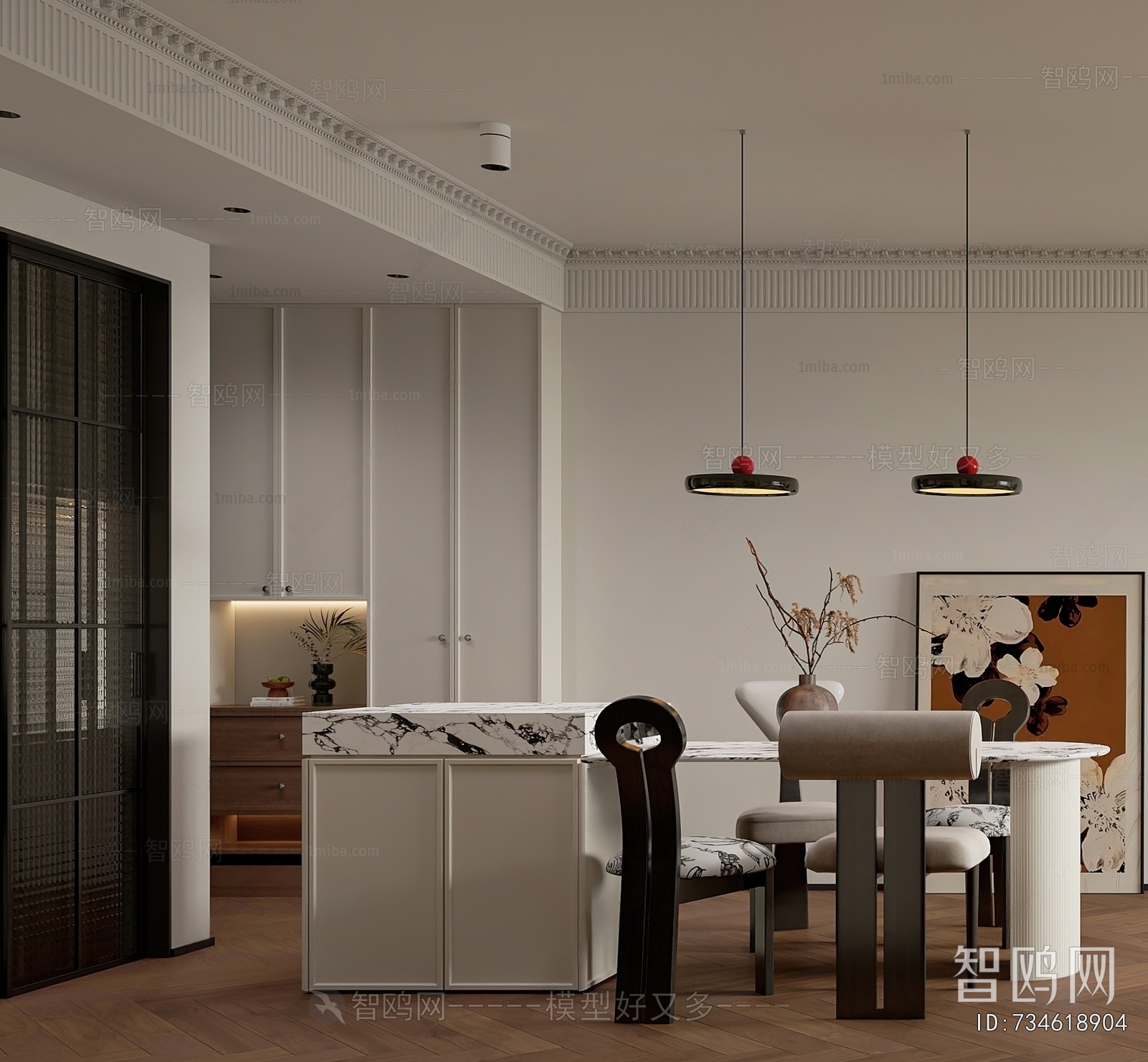 French Style Dining Room