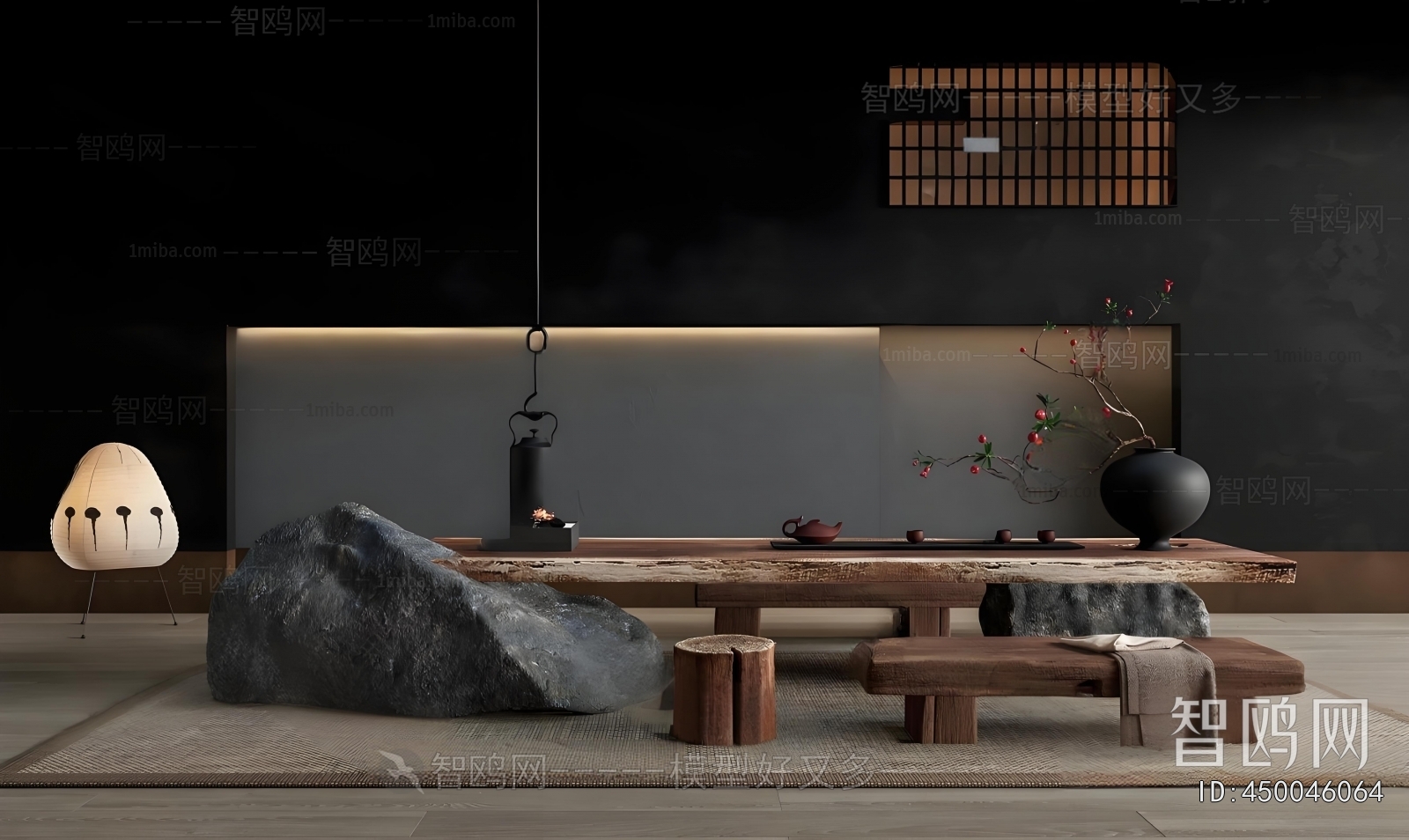 Wabi-sabi Style Tea House