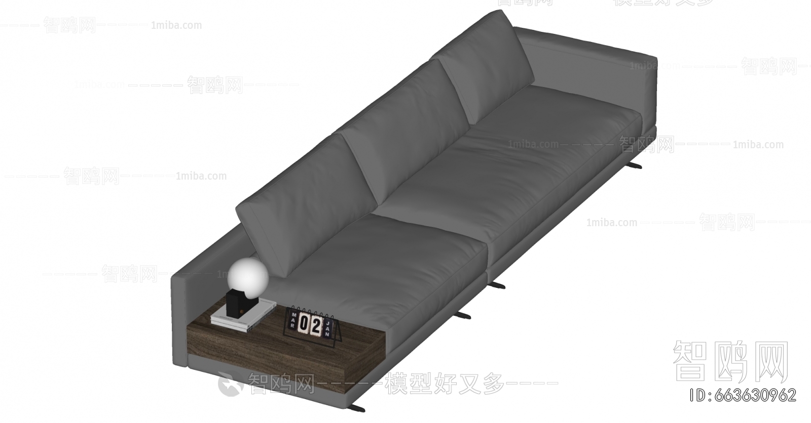 Modern Multi Person Sofa
