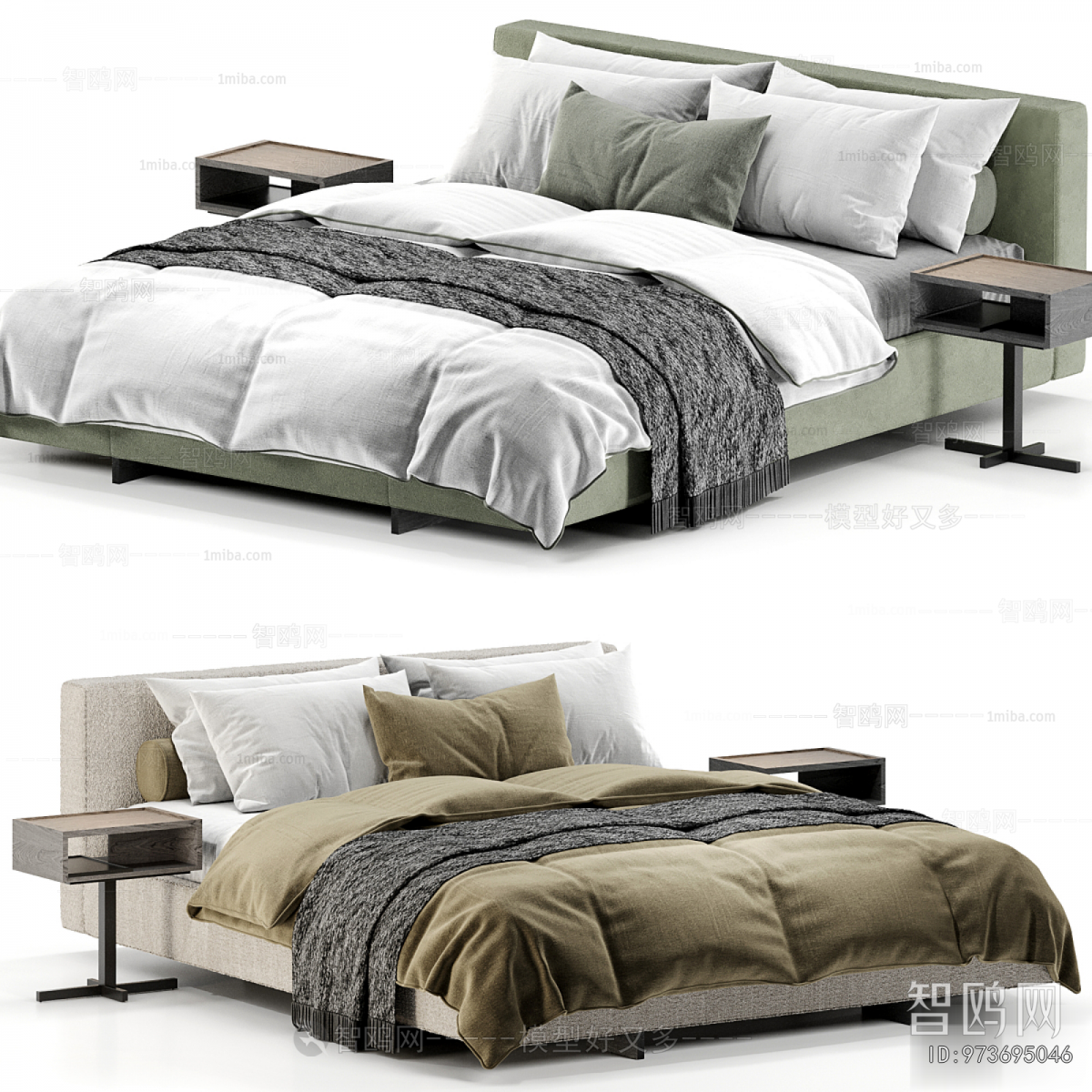 Modern Double Bed